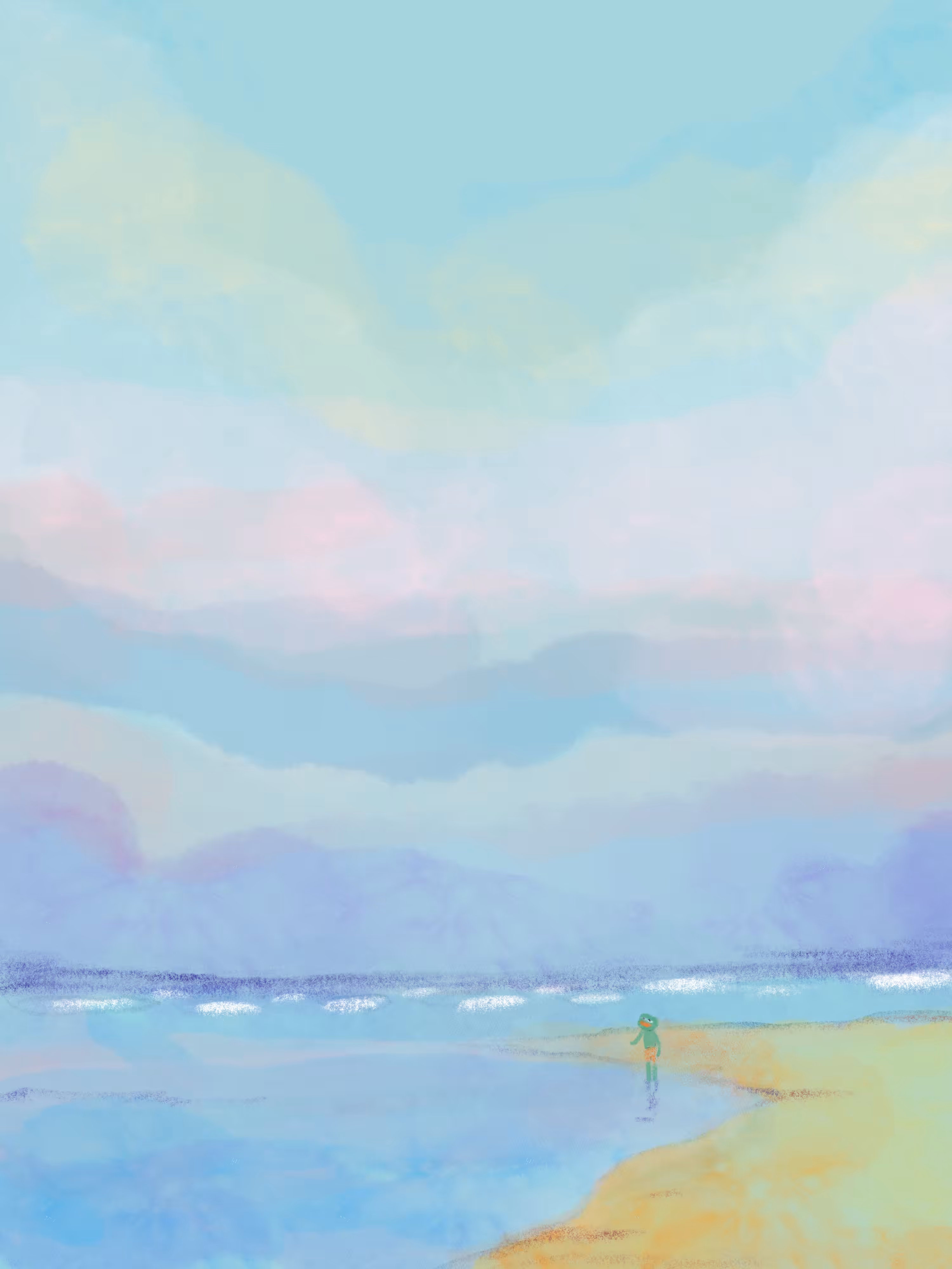 Sky and sea