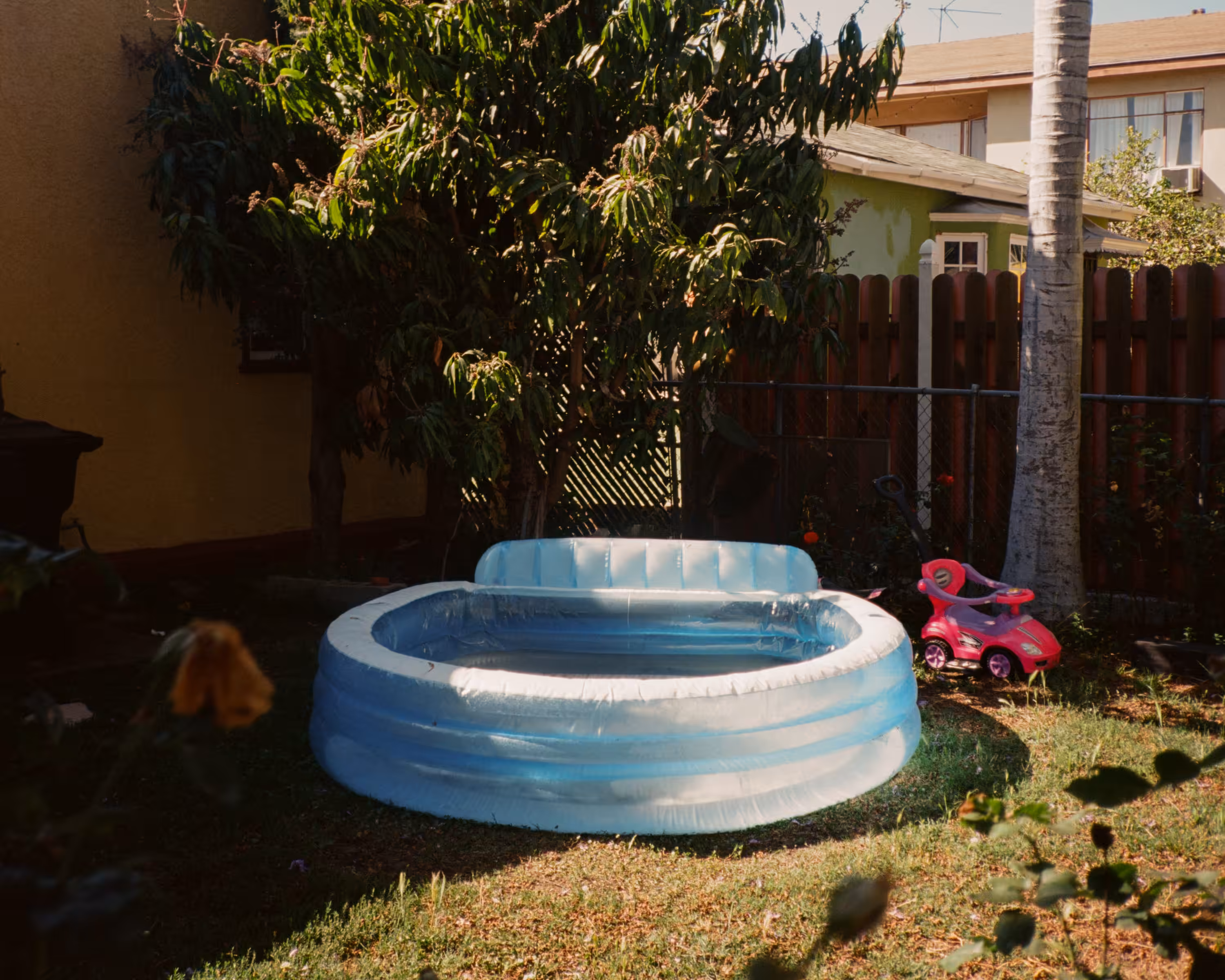 Front yard pool
