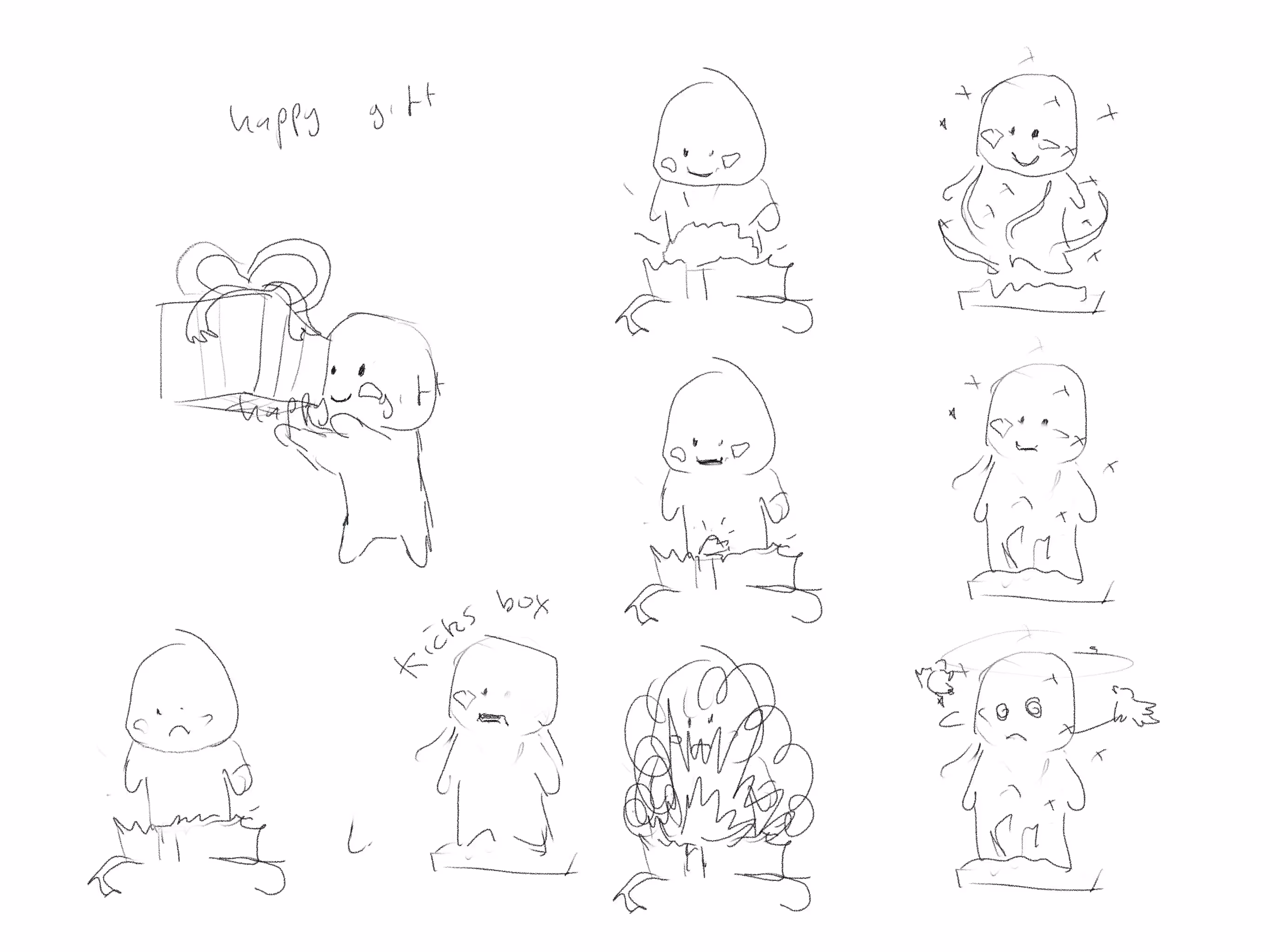 Fini Sketches: Egg