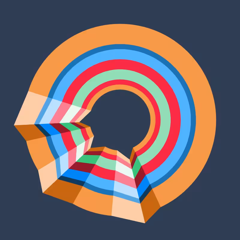 Folded Circle #62