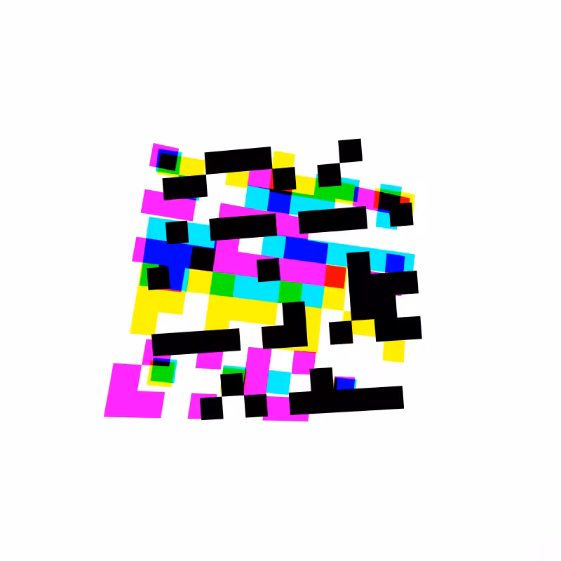 CMYK Decay #6