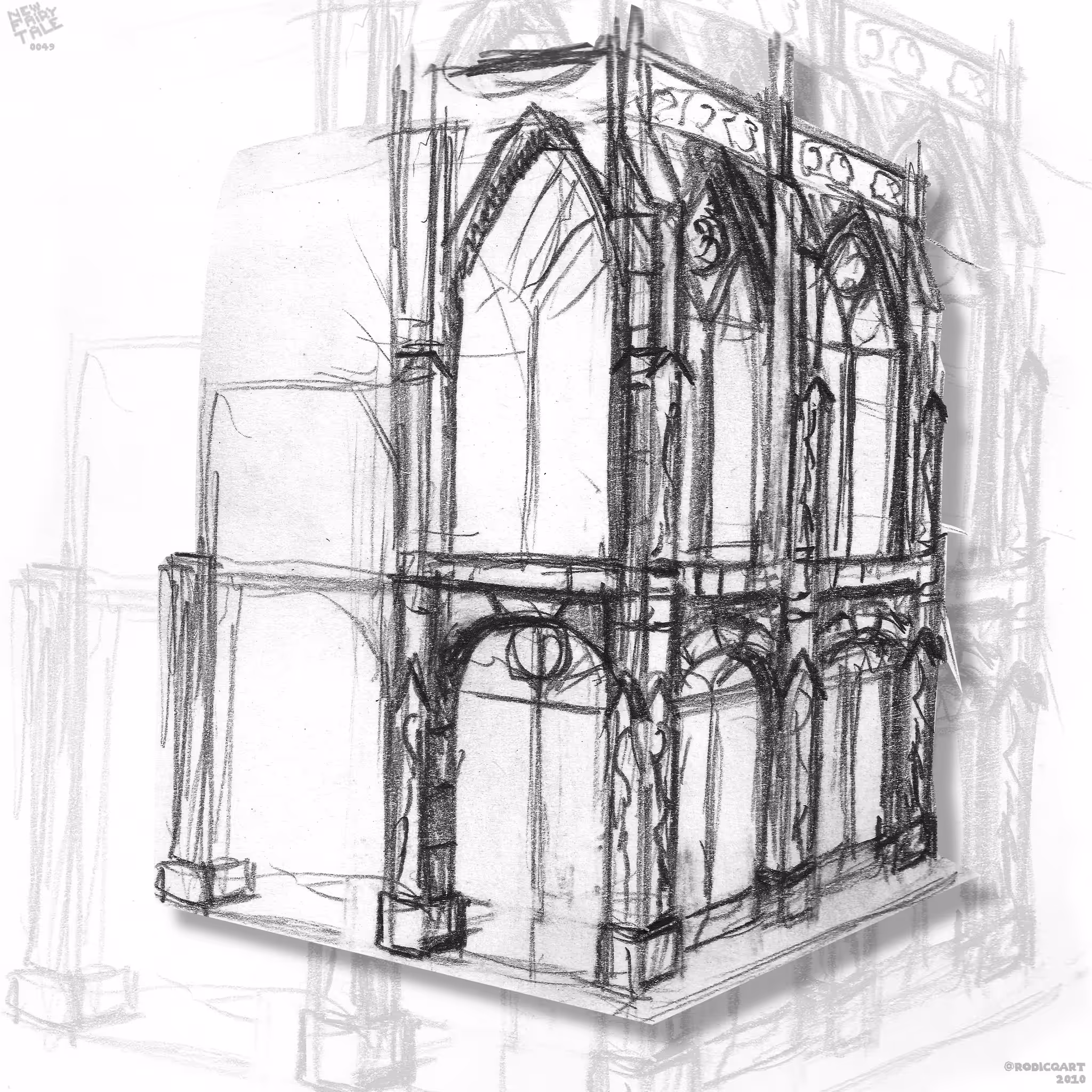 Cathedral in Sketchbook 0049