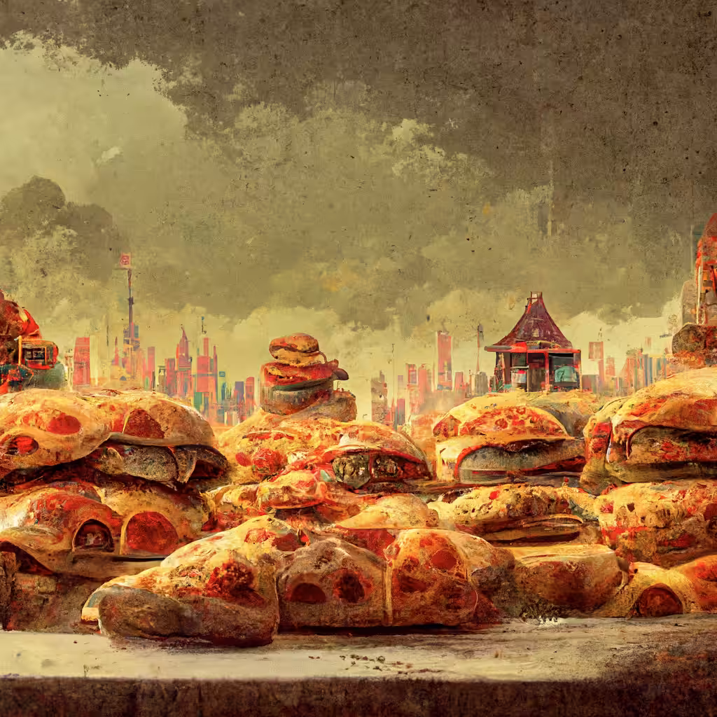 Cheeseburger & Pizza Land