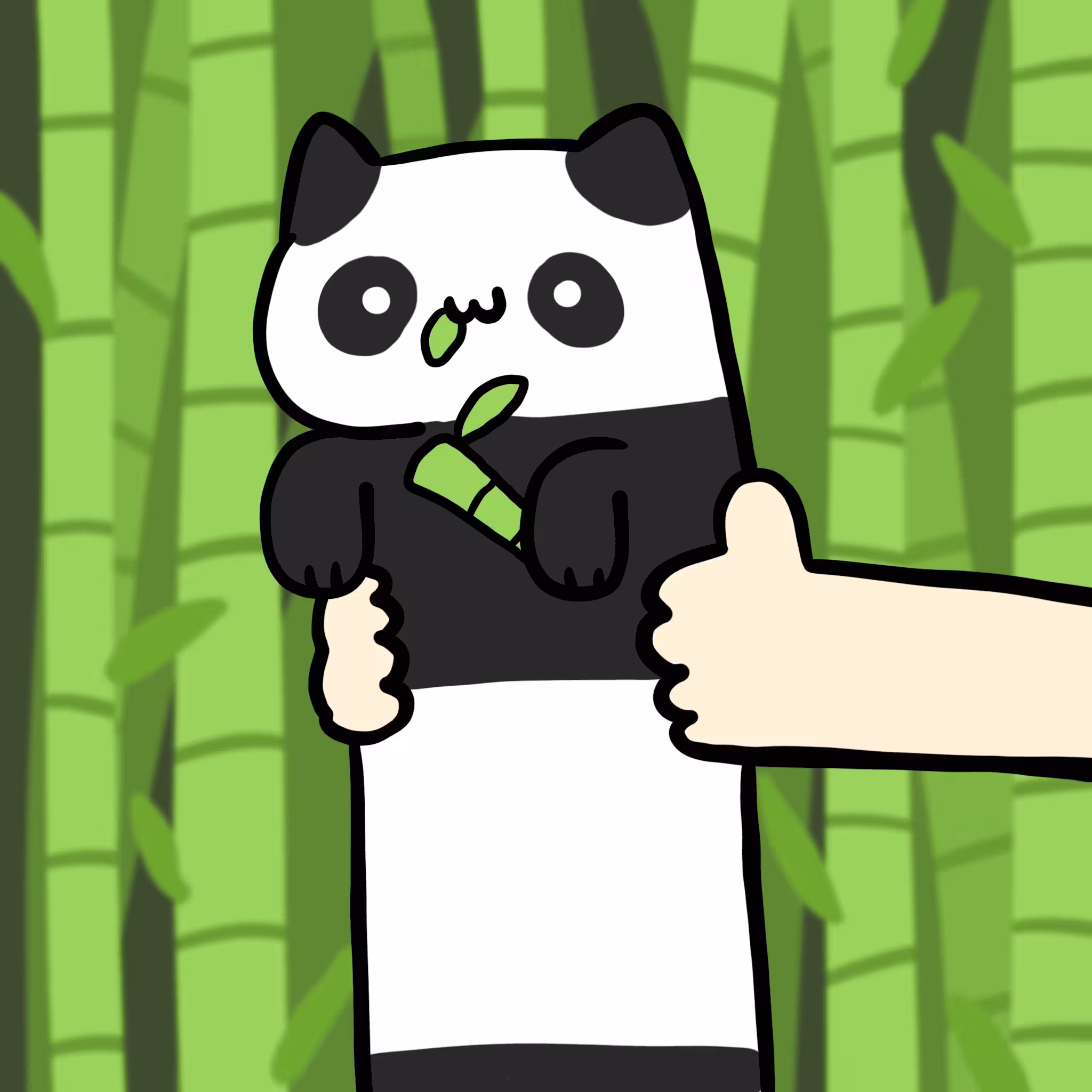 Long Long Cat: Long long PANDA cat #212