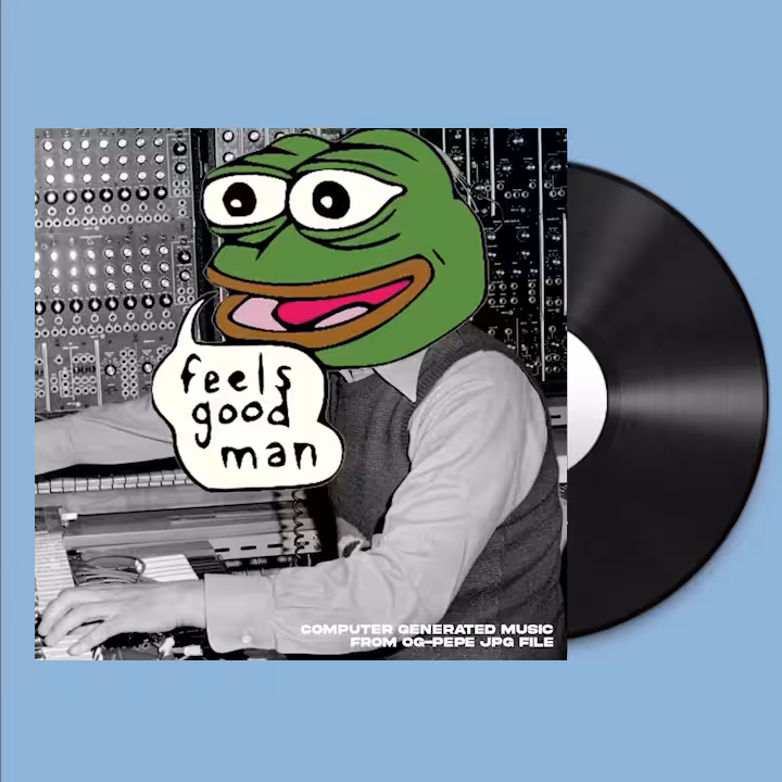 Generated Music From OG-Pepe JPG File