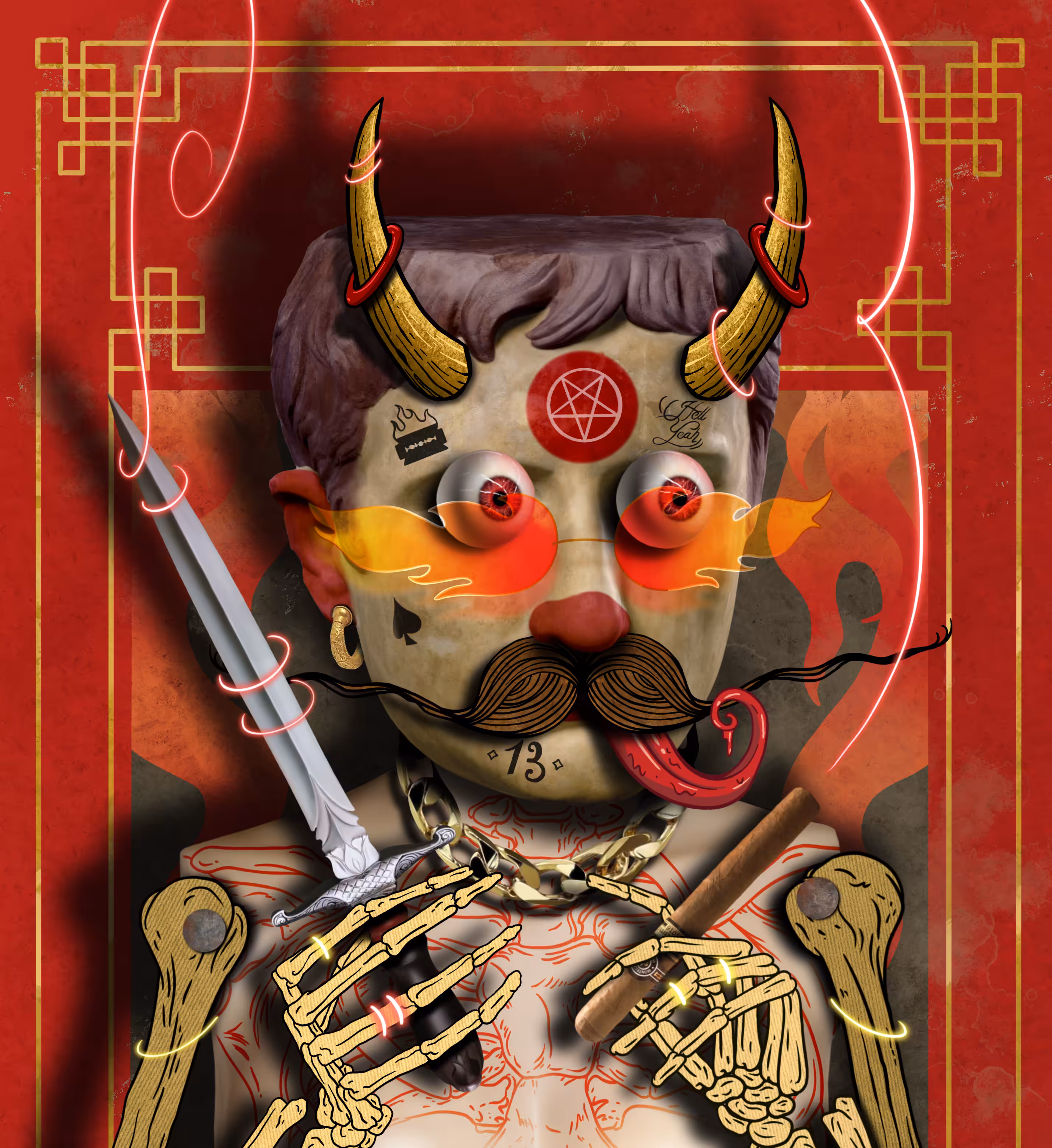  HUMANOID serial 3 #077 Young Devil