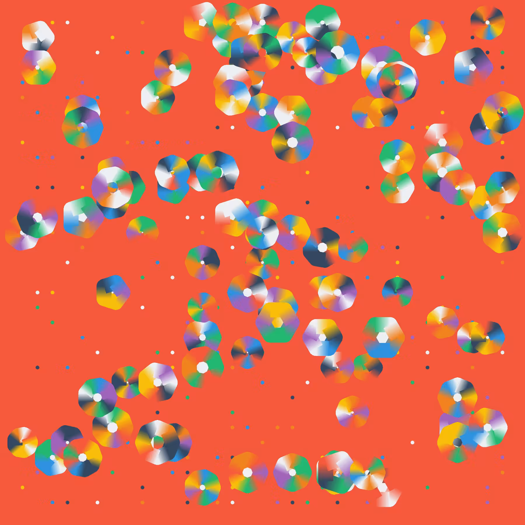 Digital Garden Blooms #5