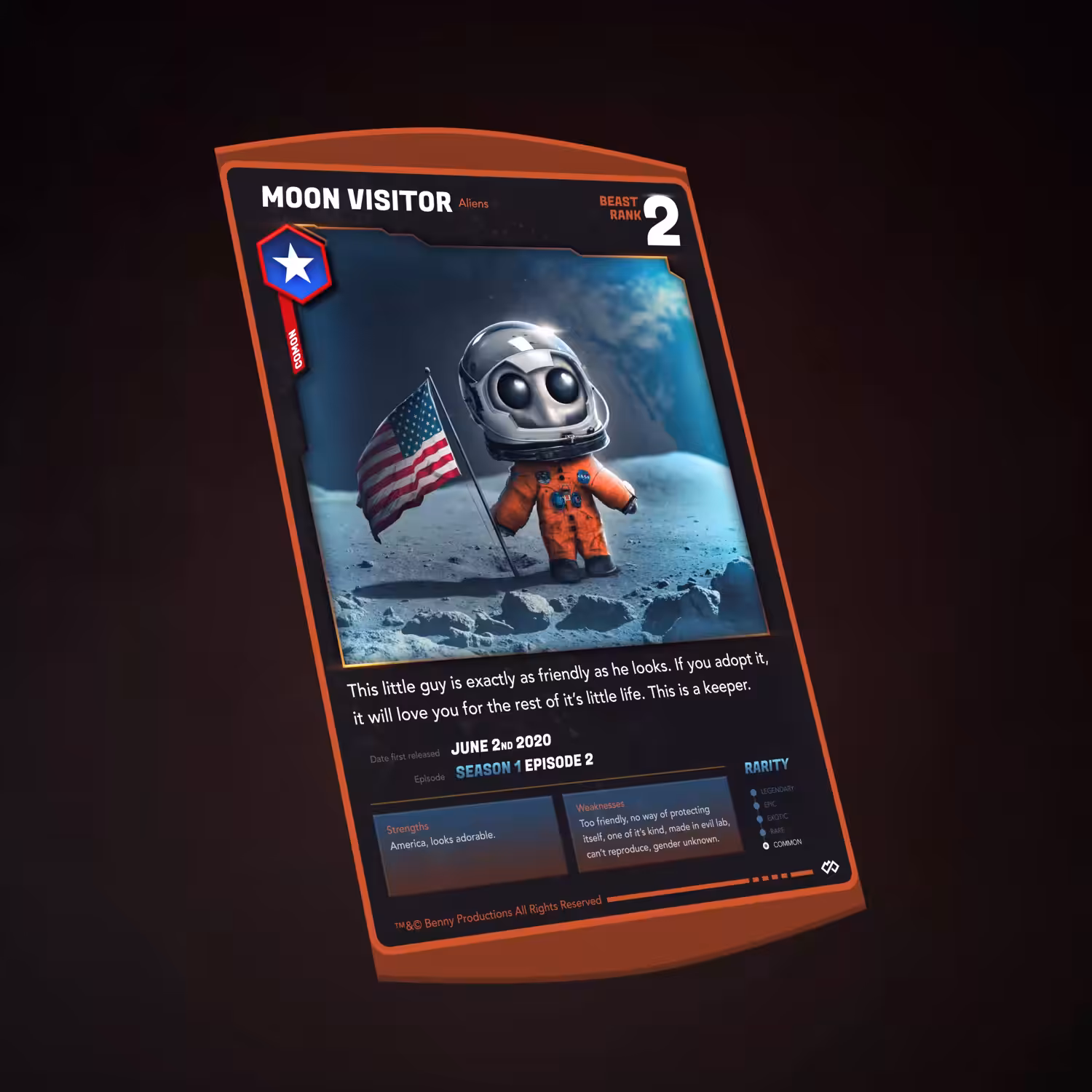 Moon Visitor | Fantastic Creatures