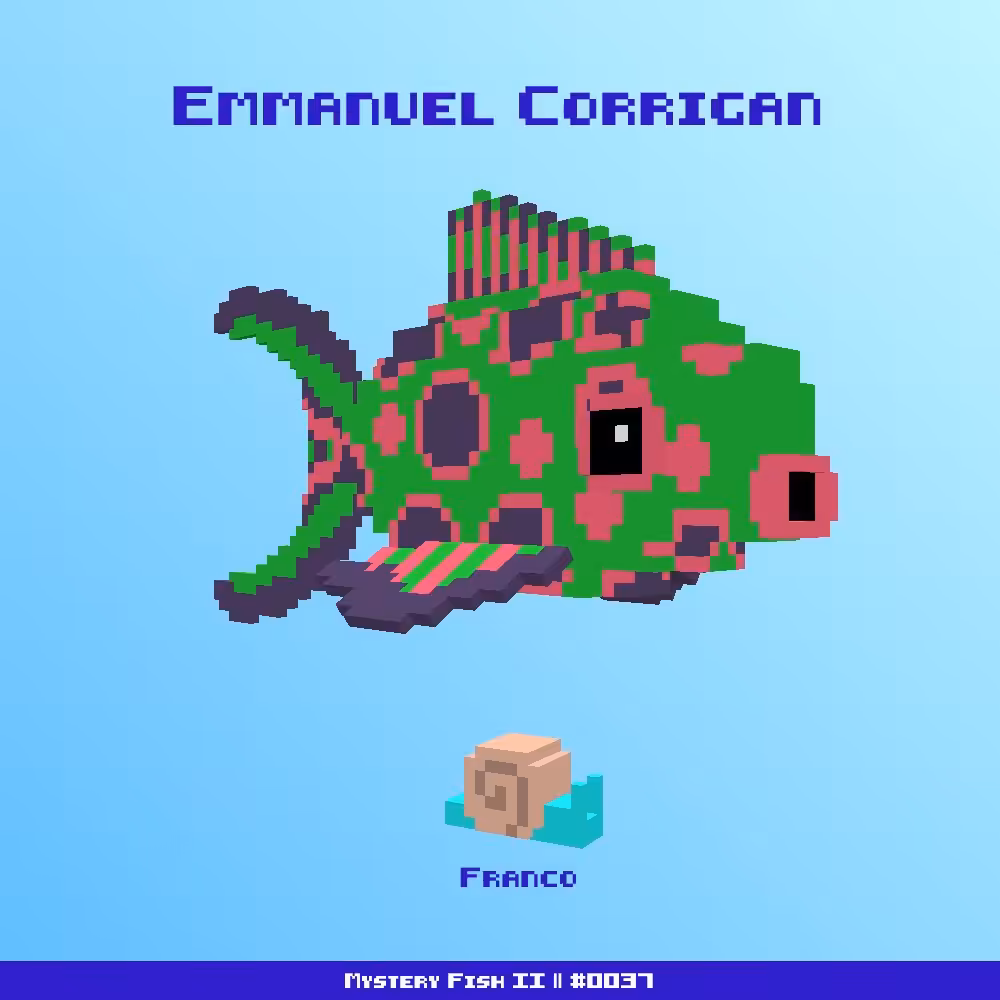 Emmanuel Corrigan :: Mystery Fish 0037/1000