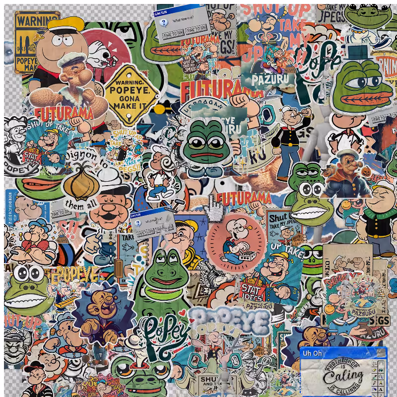 Sticker addict: PEPEYE #51