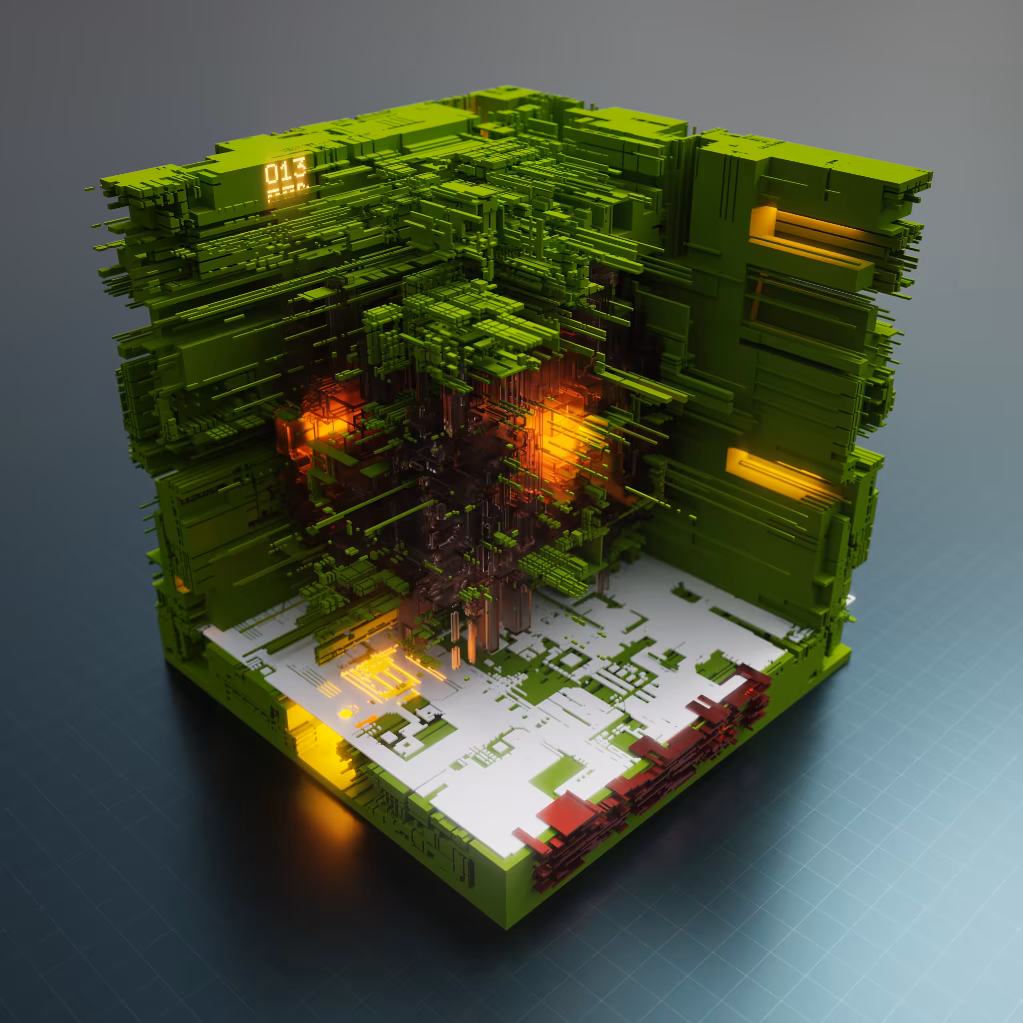 Corrupt Cubes: Spinning CoRrUPT cUBe :: 13