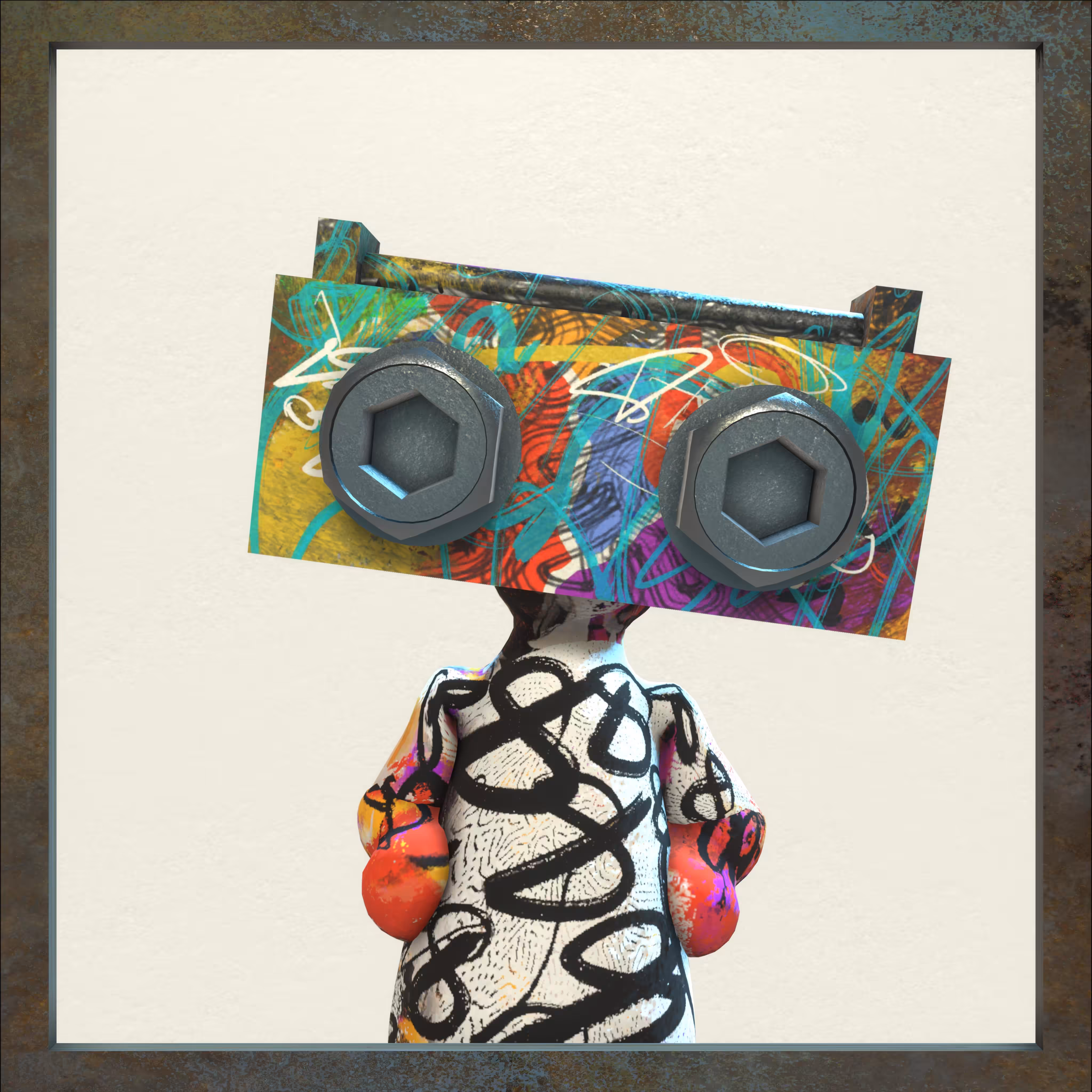 Boomboxhead #208