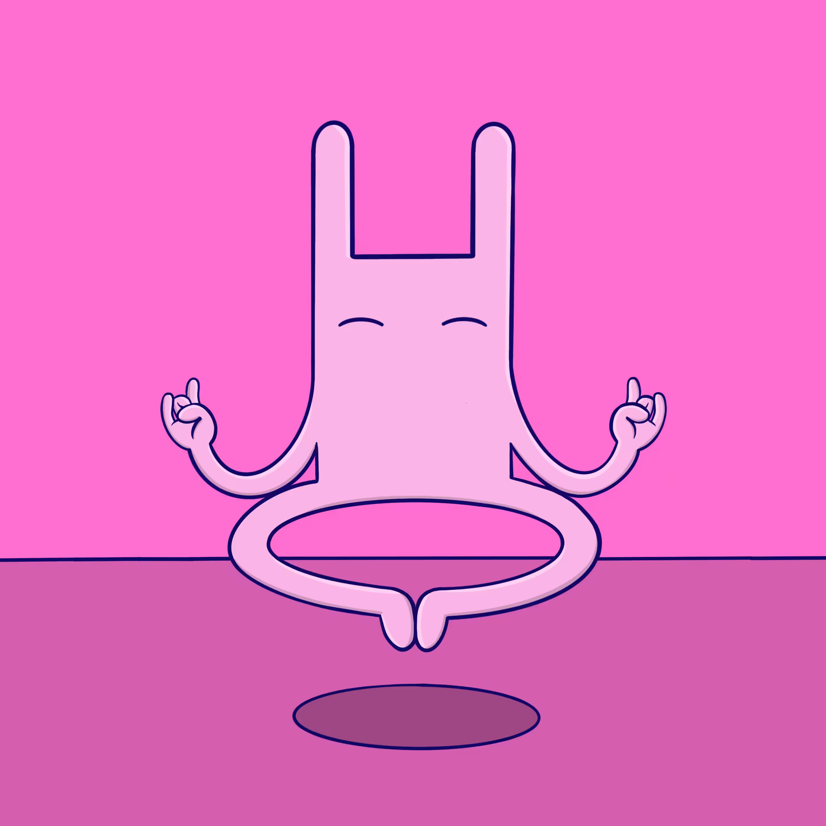 Meditation Rabbit #21