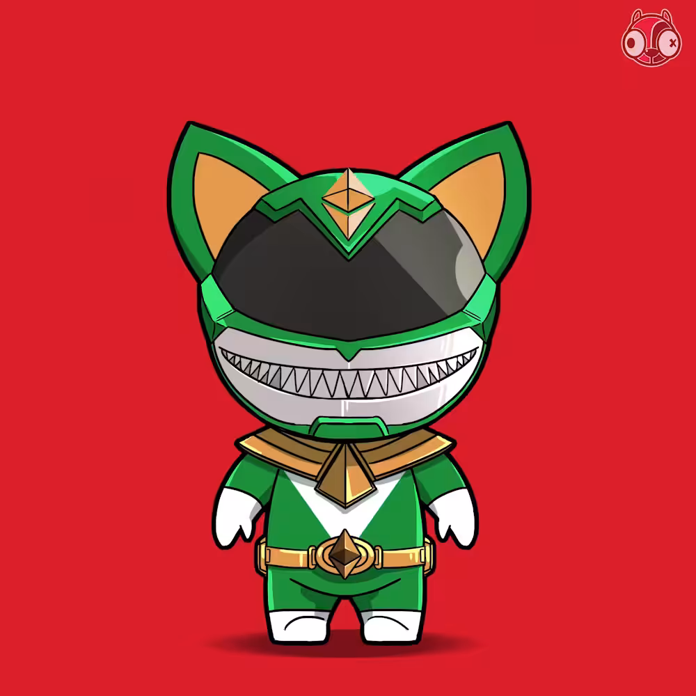Bonkers Dog No.63 : Bonkers Ranger (Green)