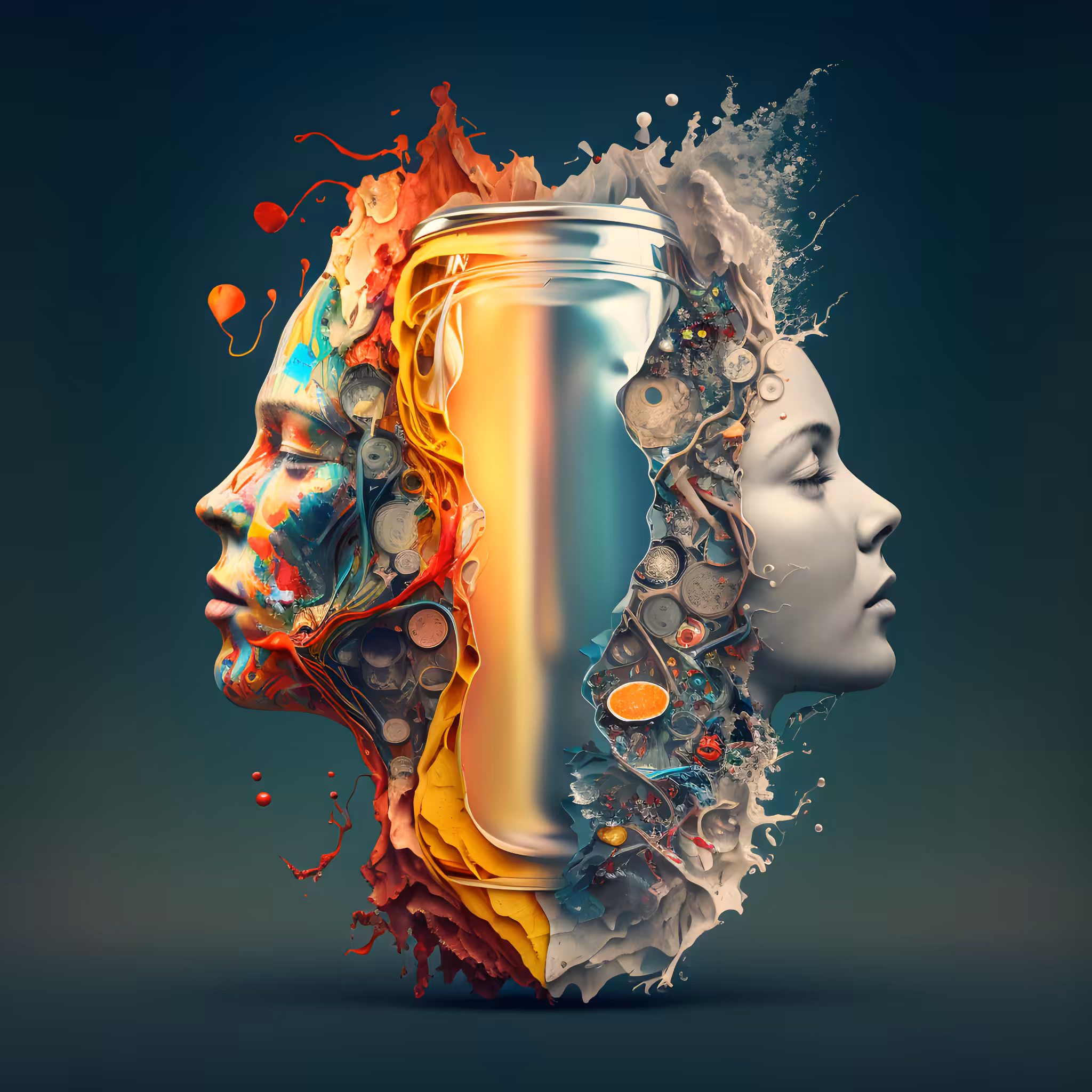 Reflections in a Can: Portraits of Dualism