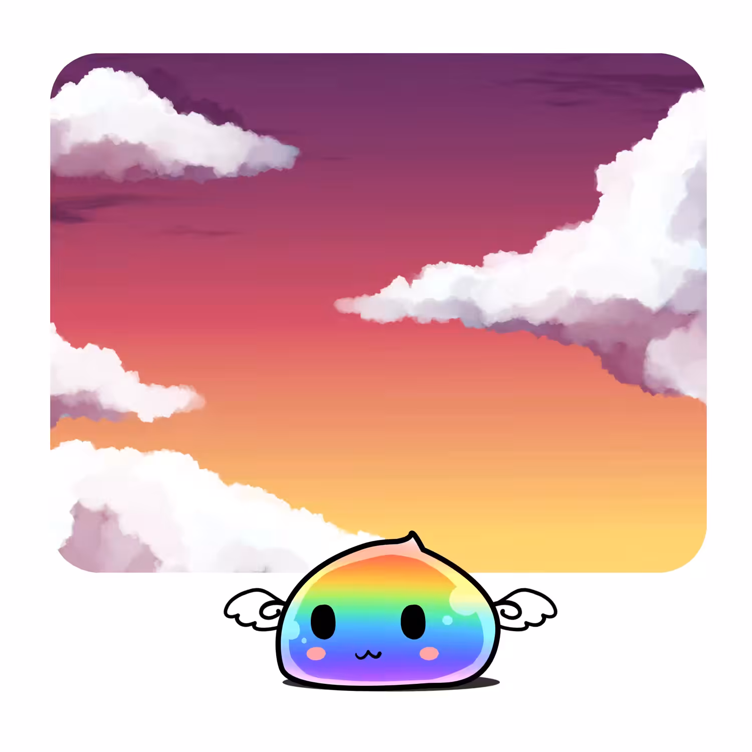 Go BaBy Go !! #267 [Flying Rainbow Slime - Fantasy World]