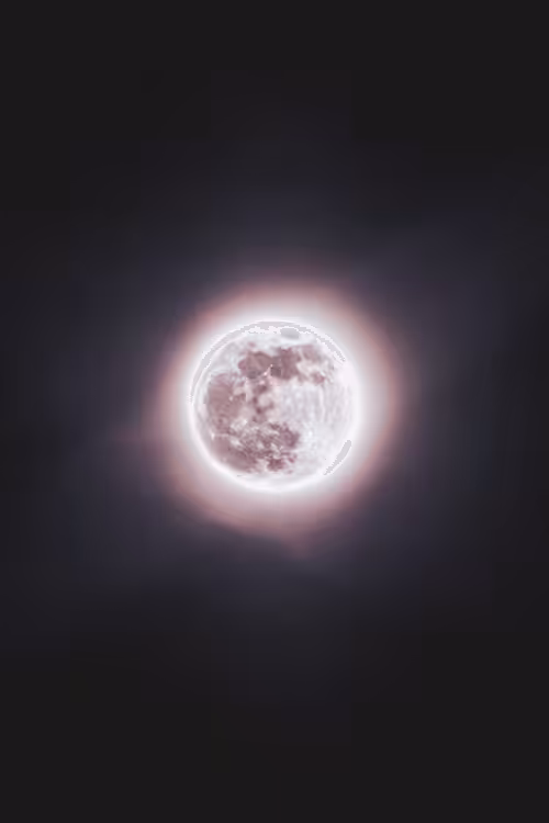 The "Flower" Supermoon (v.1)