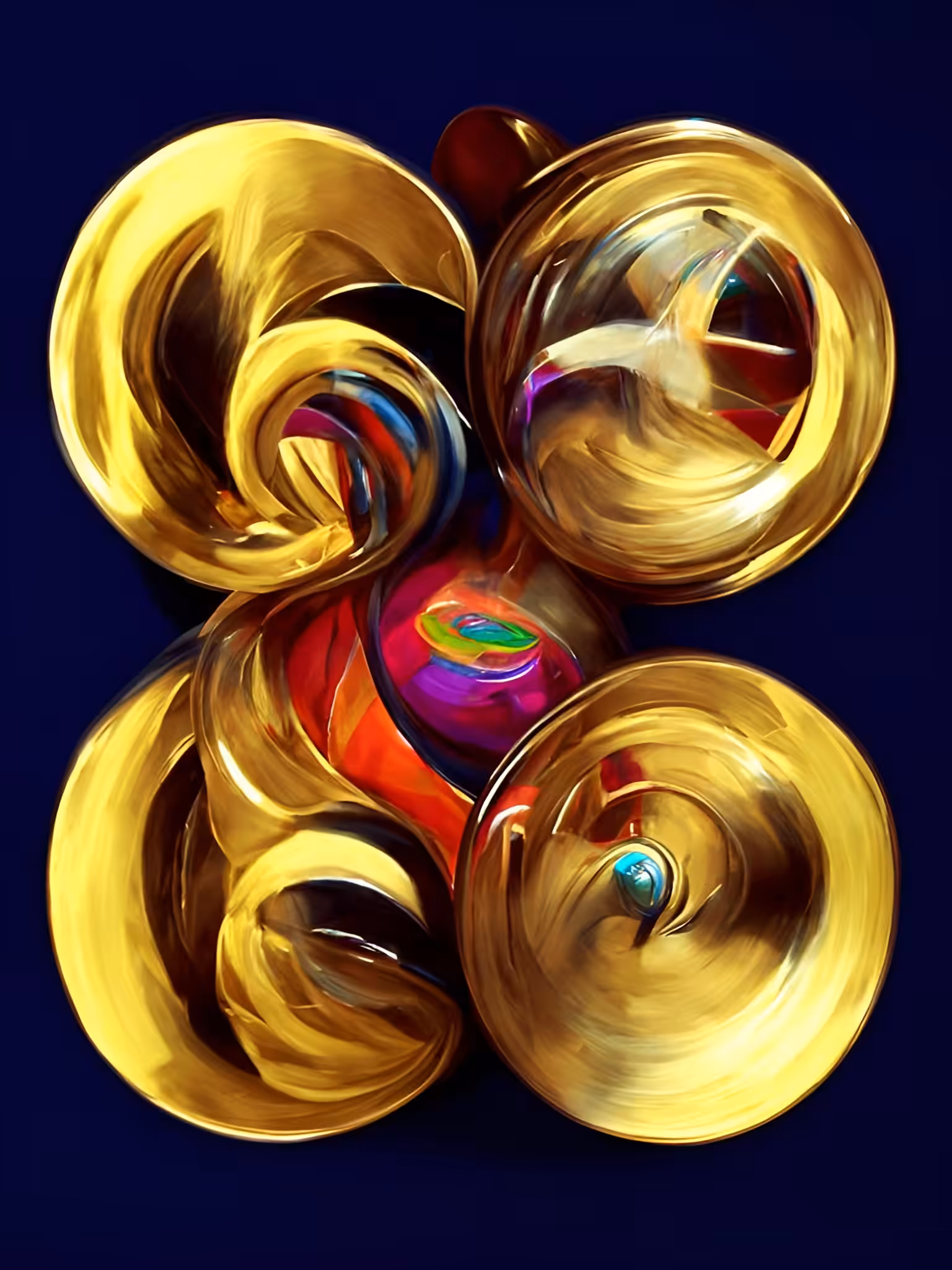 Abstract Wheel #010