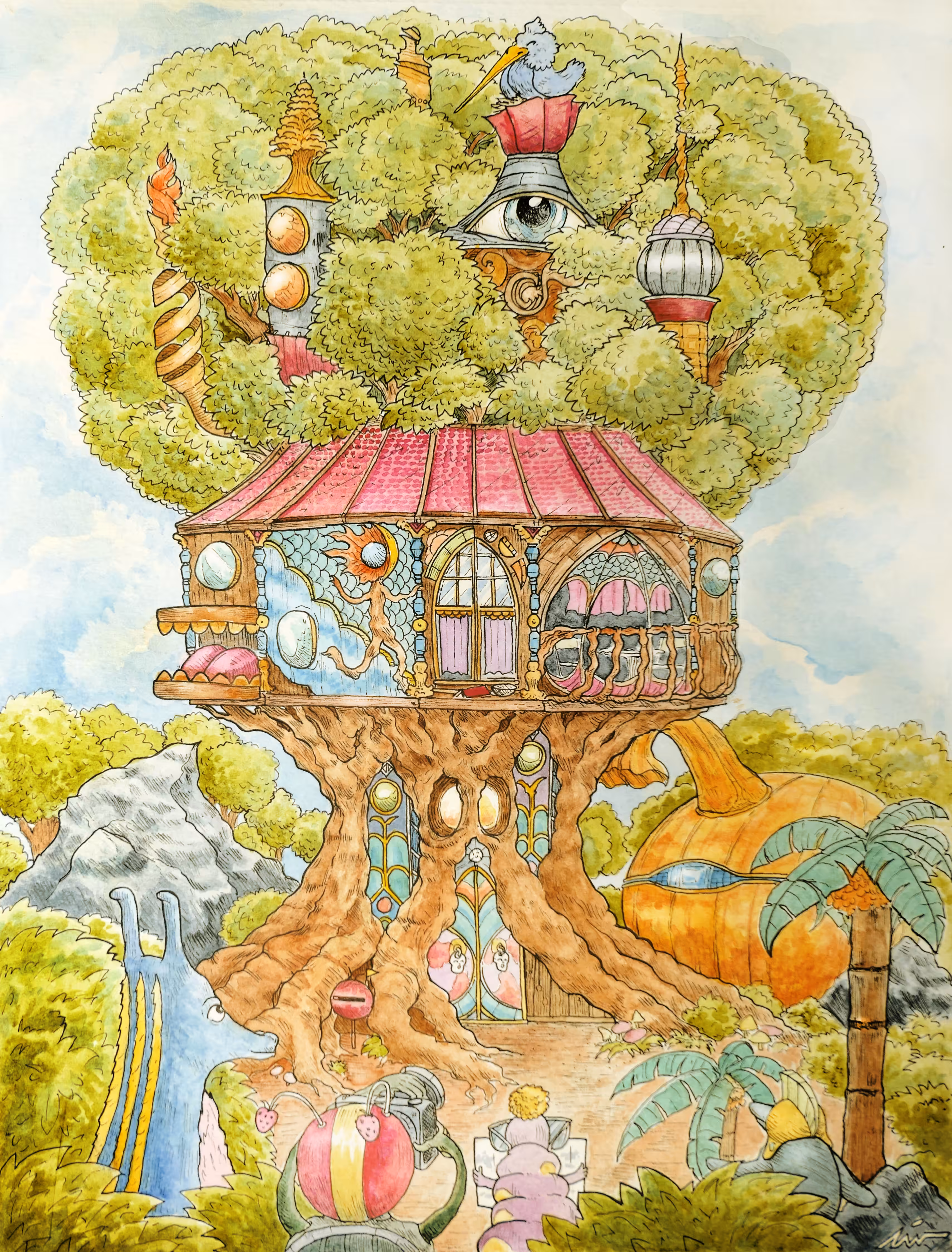Palace in the tree (traditional edition)
