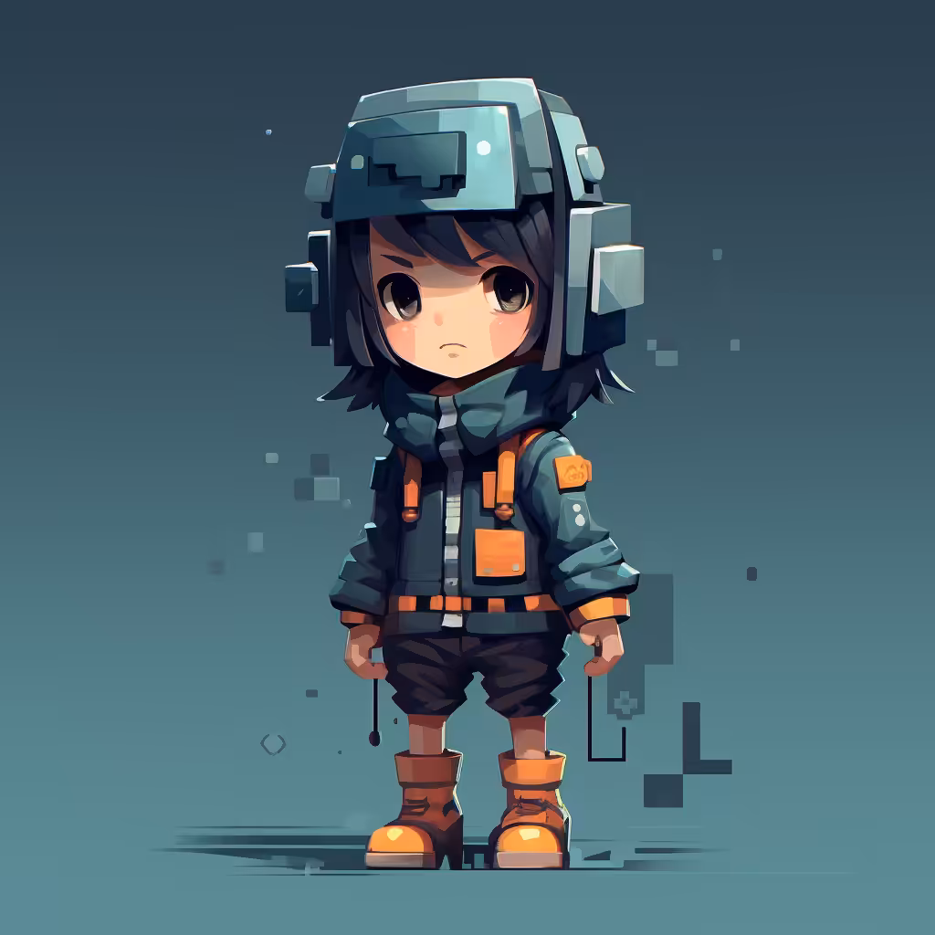 Tez Pixel Figure #142