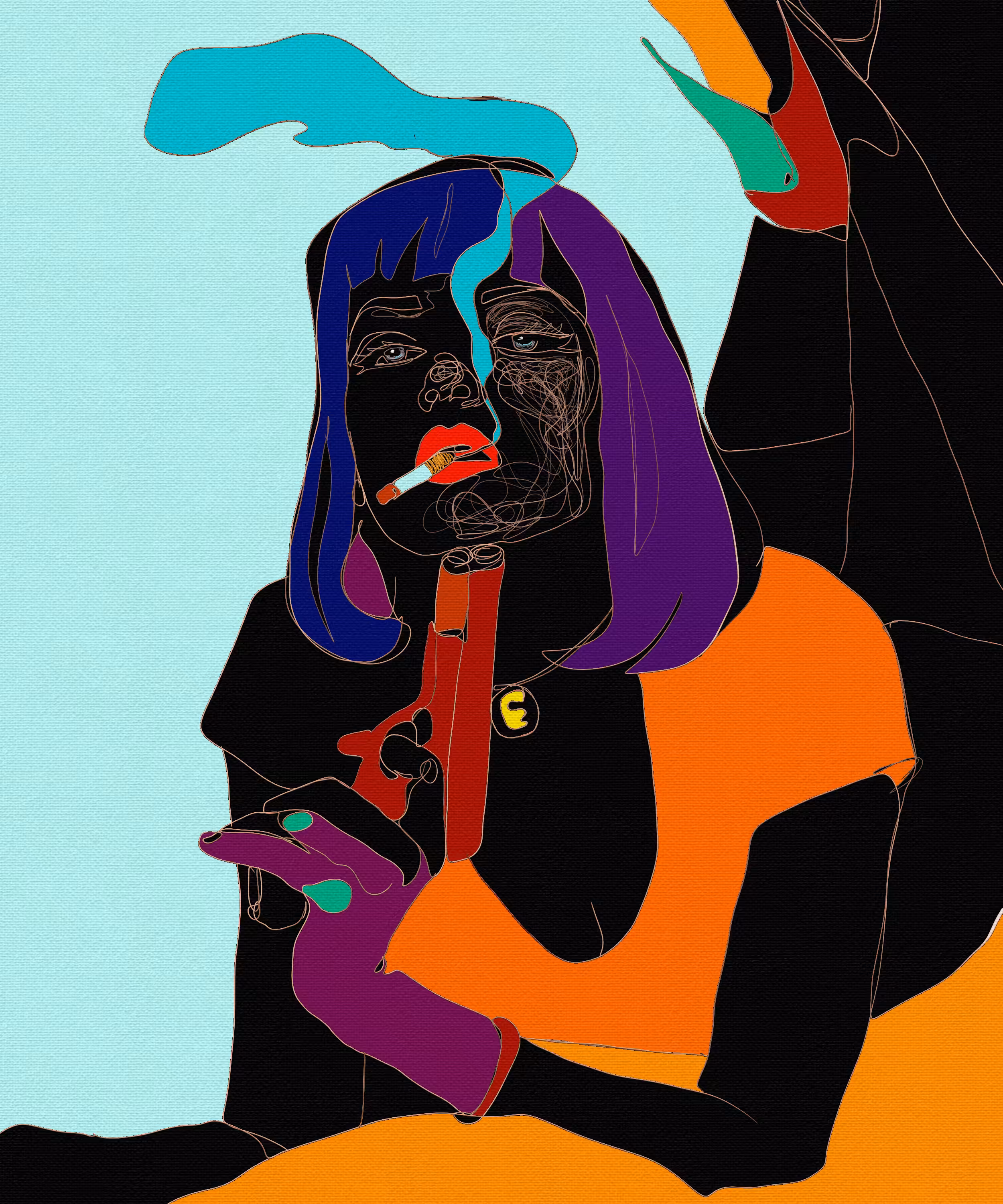Smoking #6