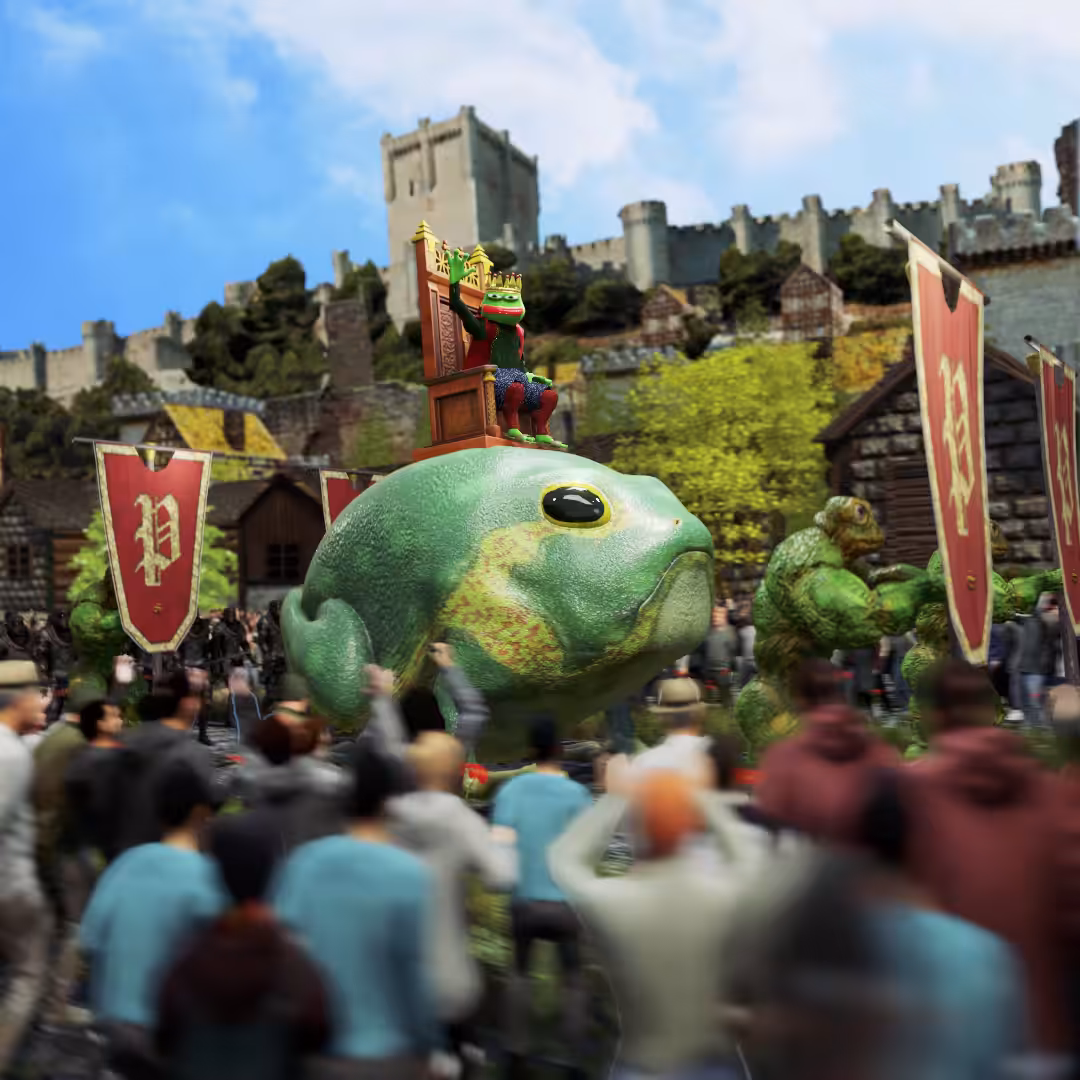 The King Of Meme: Parade in Pepelandia