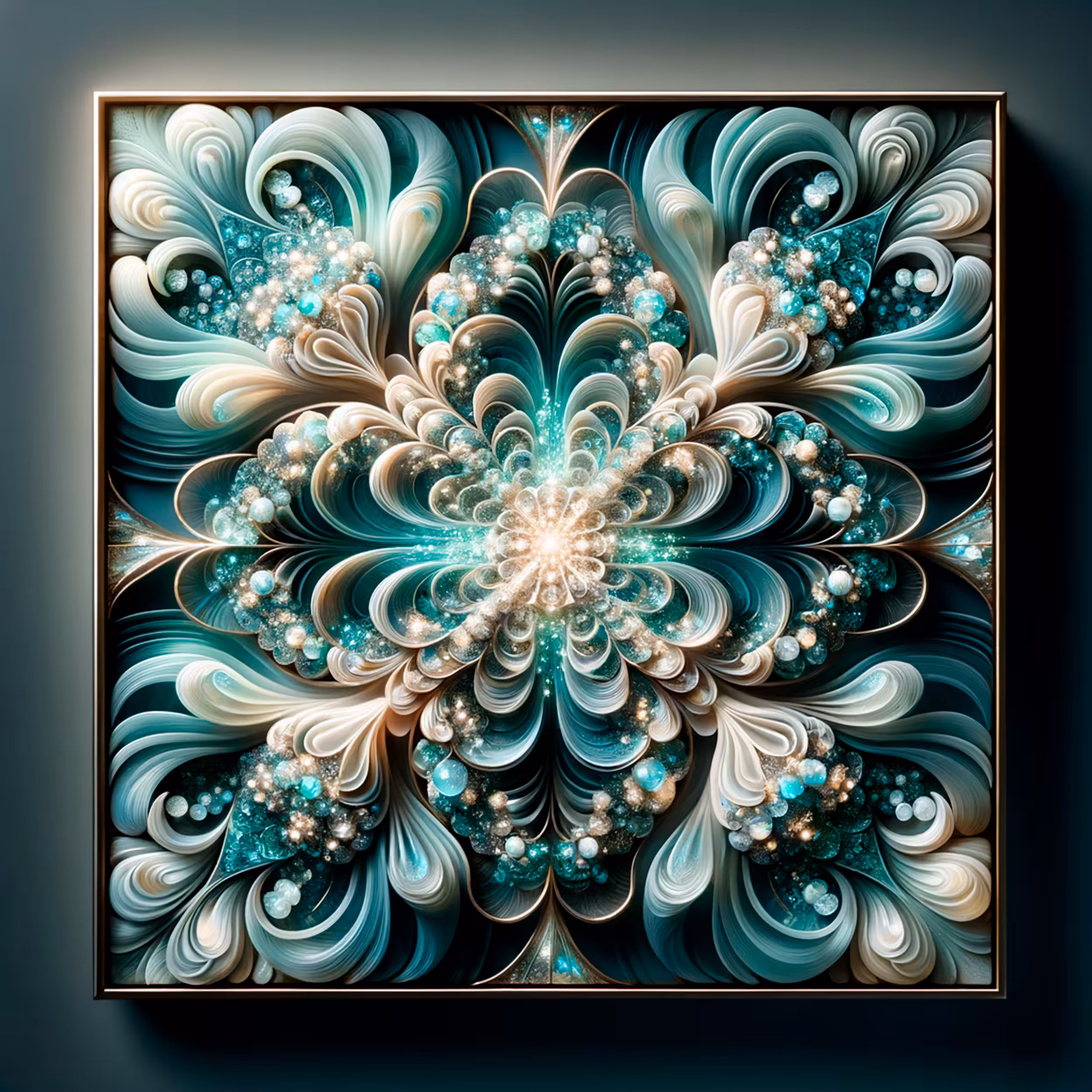 Whispering Azure: The Enchanted Amazonite Core