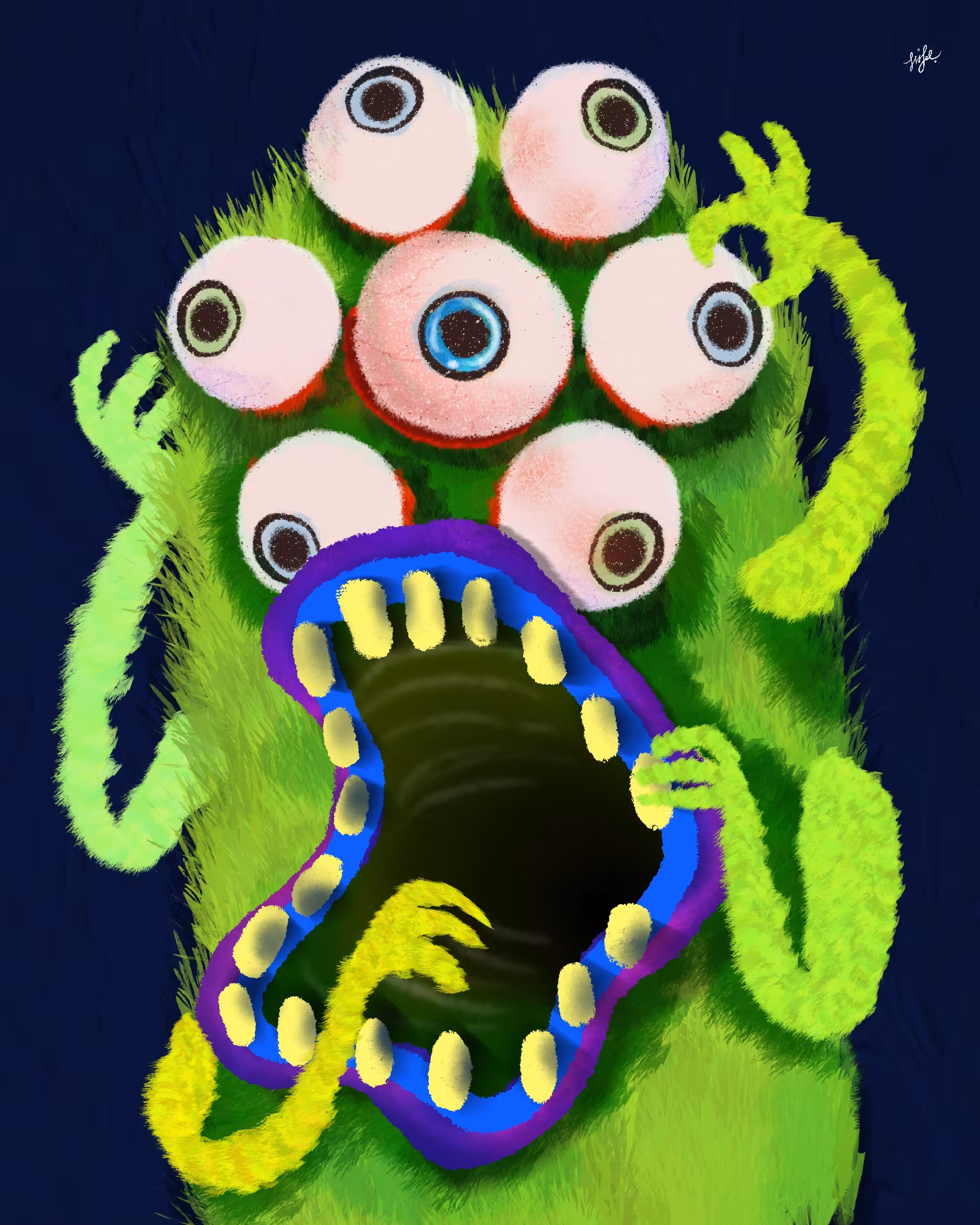 Depression Monster #0037