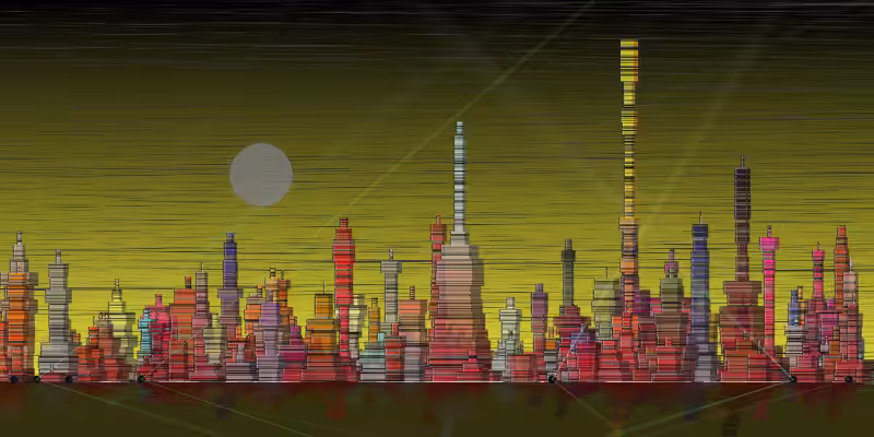 Fictional Cityscapes #79