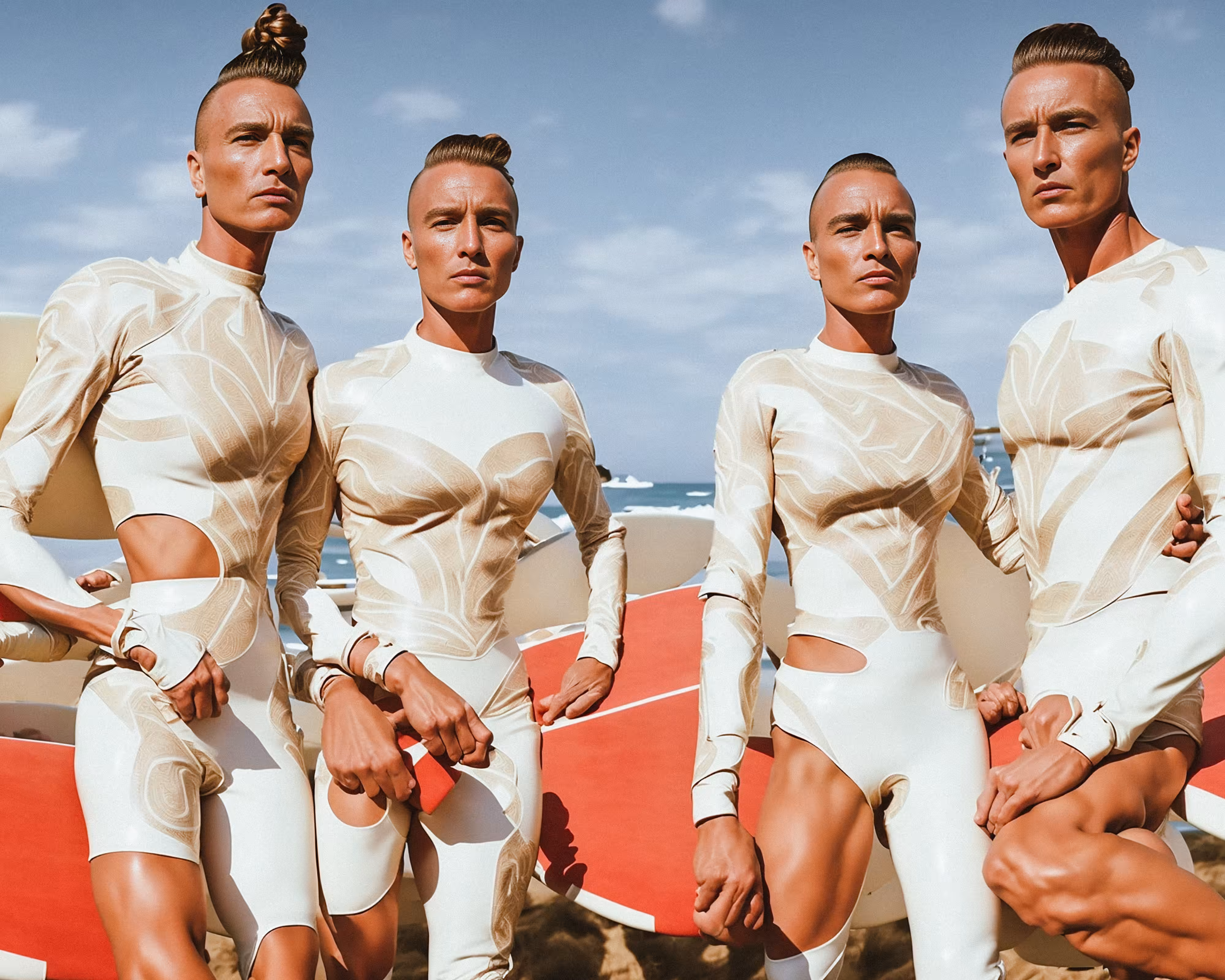 Fall 2023 Bespoke Neopremium-Splash Suits by Dior 