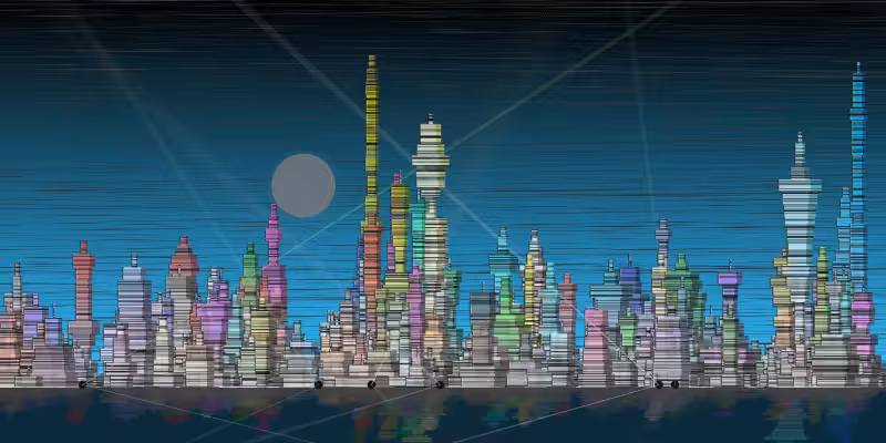 Fictional Cityscapes #49