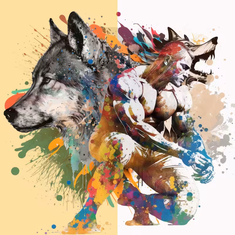 The Wolf and The Wrestler Bloke #18