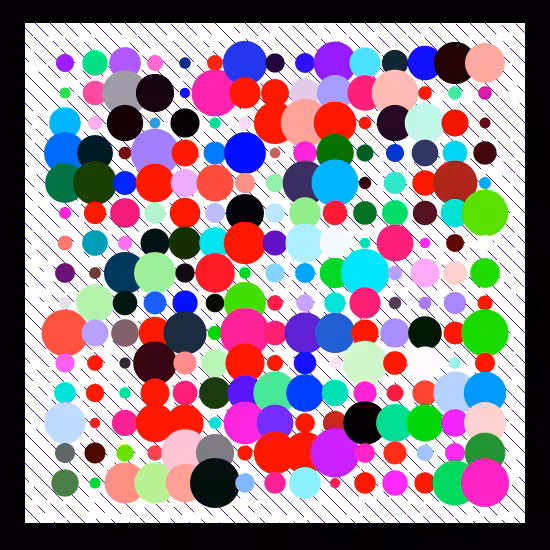 Dots in the Rain #14
