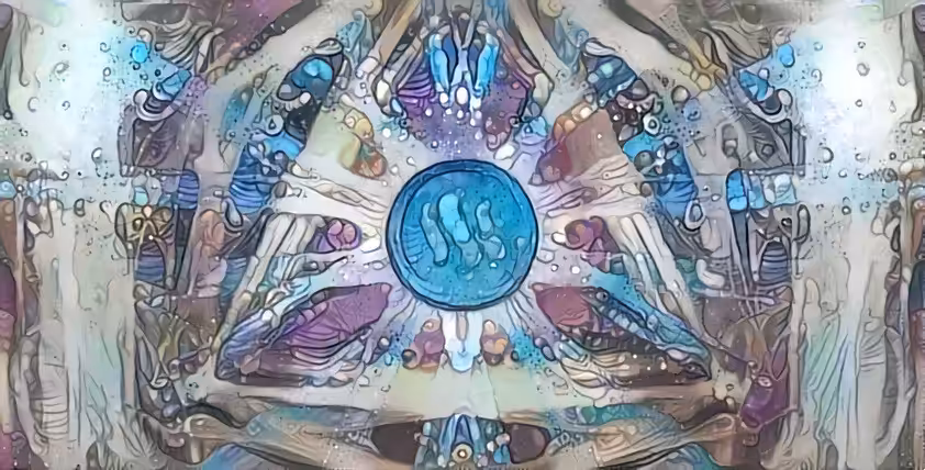 Blue Sun rises
