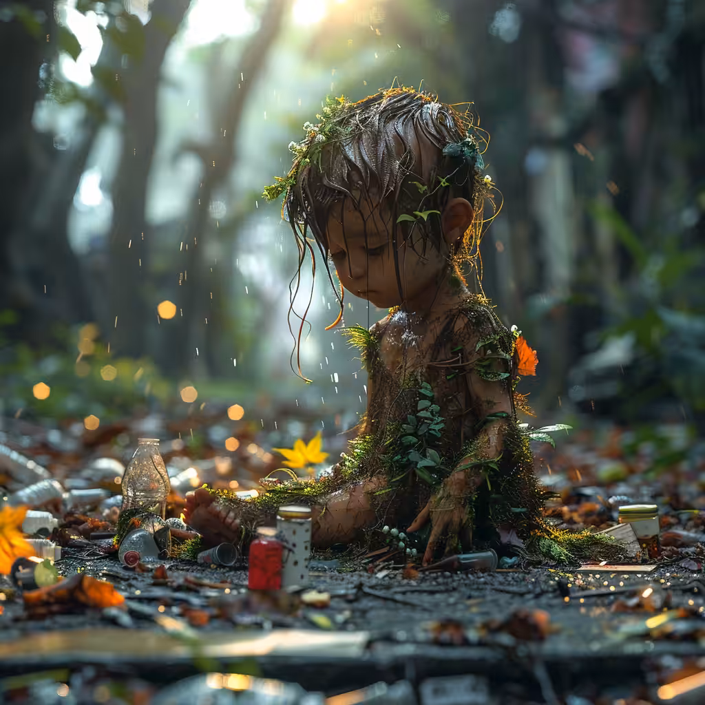Tears of the Earth a Child's Solitude
