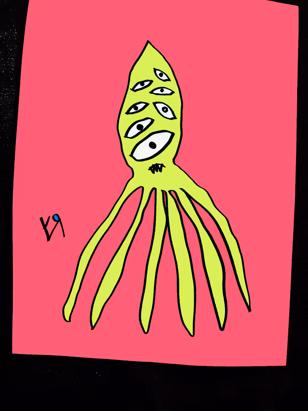 "Squid" by Richard F. Yates (Holy Fool)