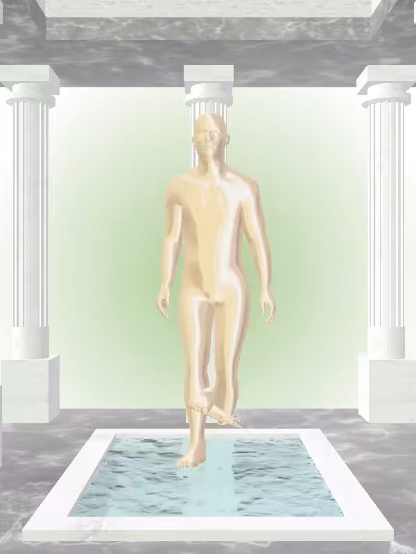 HeavenComputer: The Receding Real Gold Man #7356