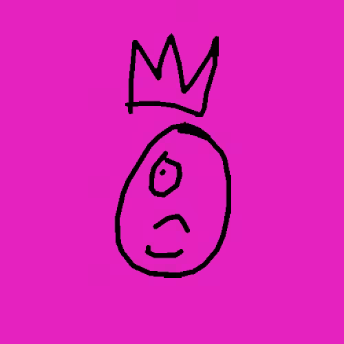 Basquiat Doodles: Basquiat #2476