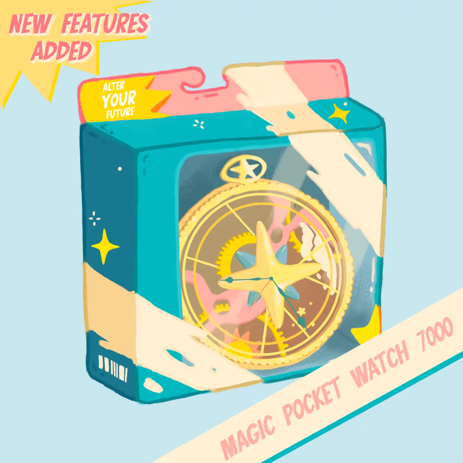 Magic Pocket watch 7000