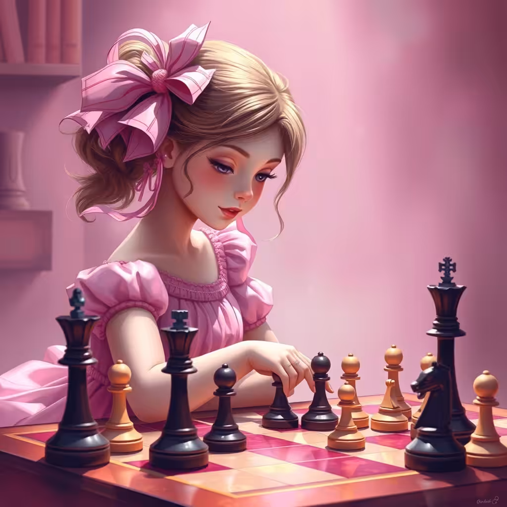 Mystery Art : The Chess Dreamer 