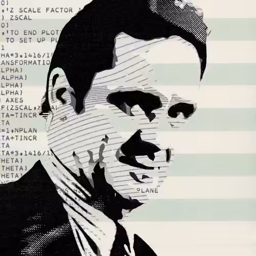 THE GENERATIVE PORTRAIT COLLECTION OF ROBERT MALLARY: Generative Portrait of Robert Mallary #633