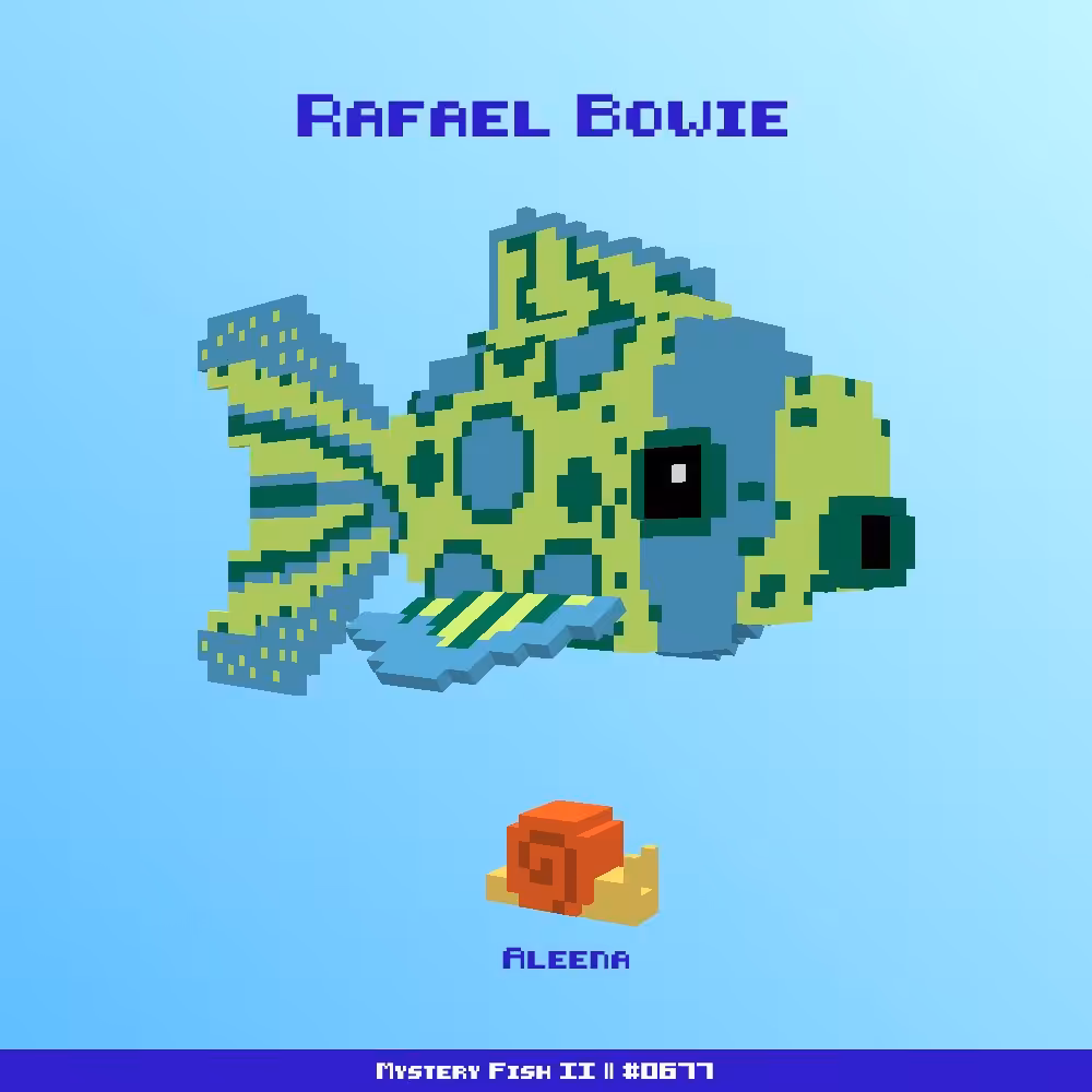 Rafael Bowie :: Mystery Fish 0677/1000 