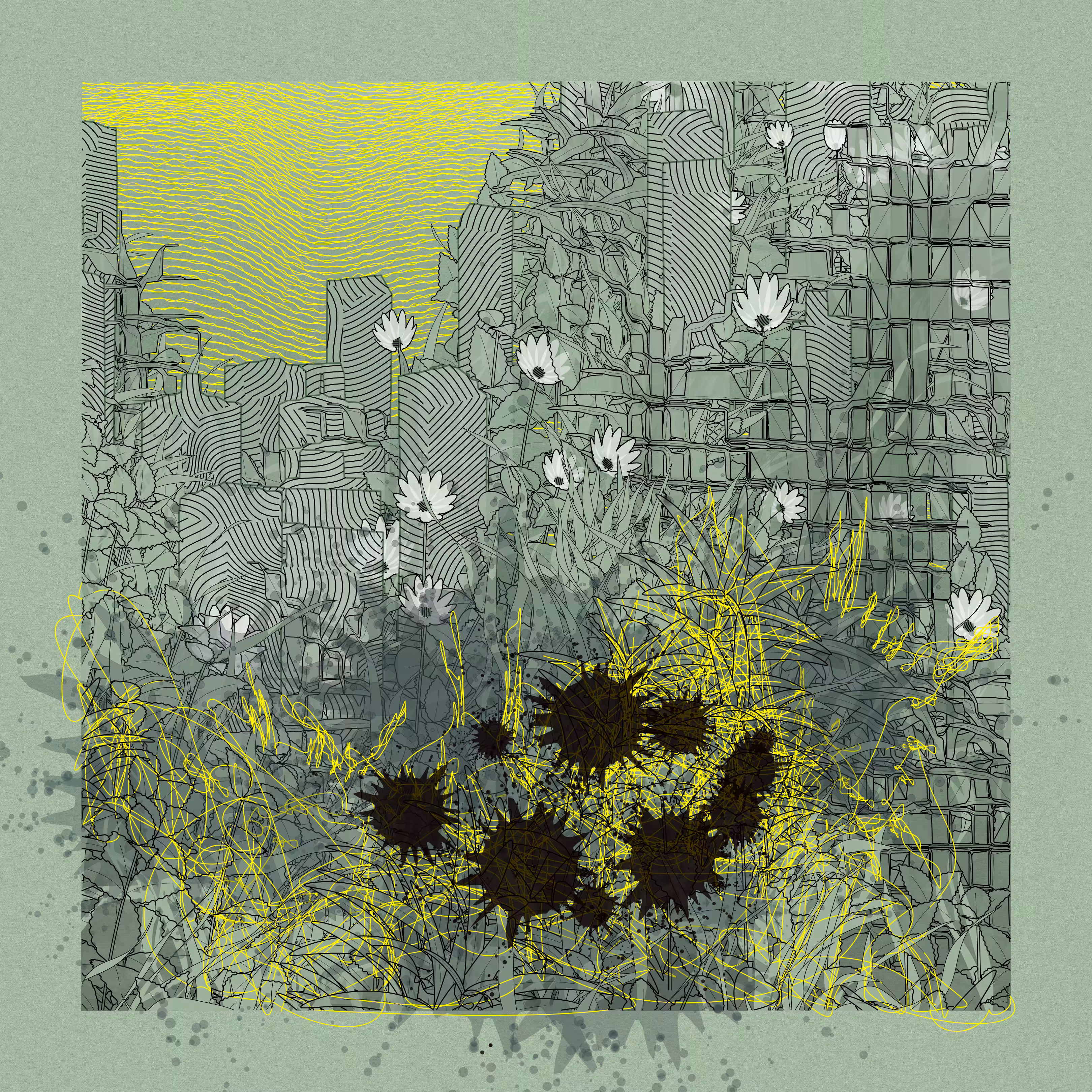 Landscape with Carbon Capture #10983