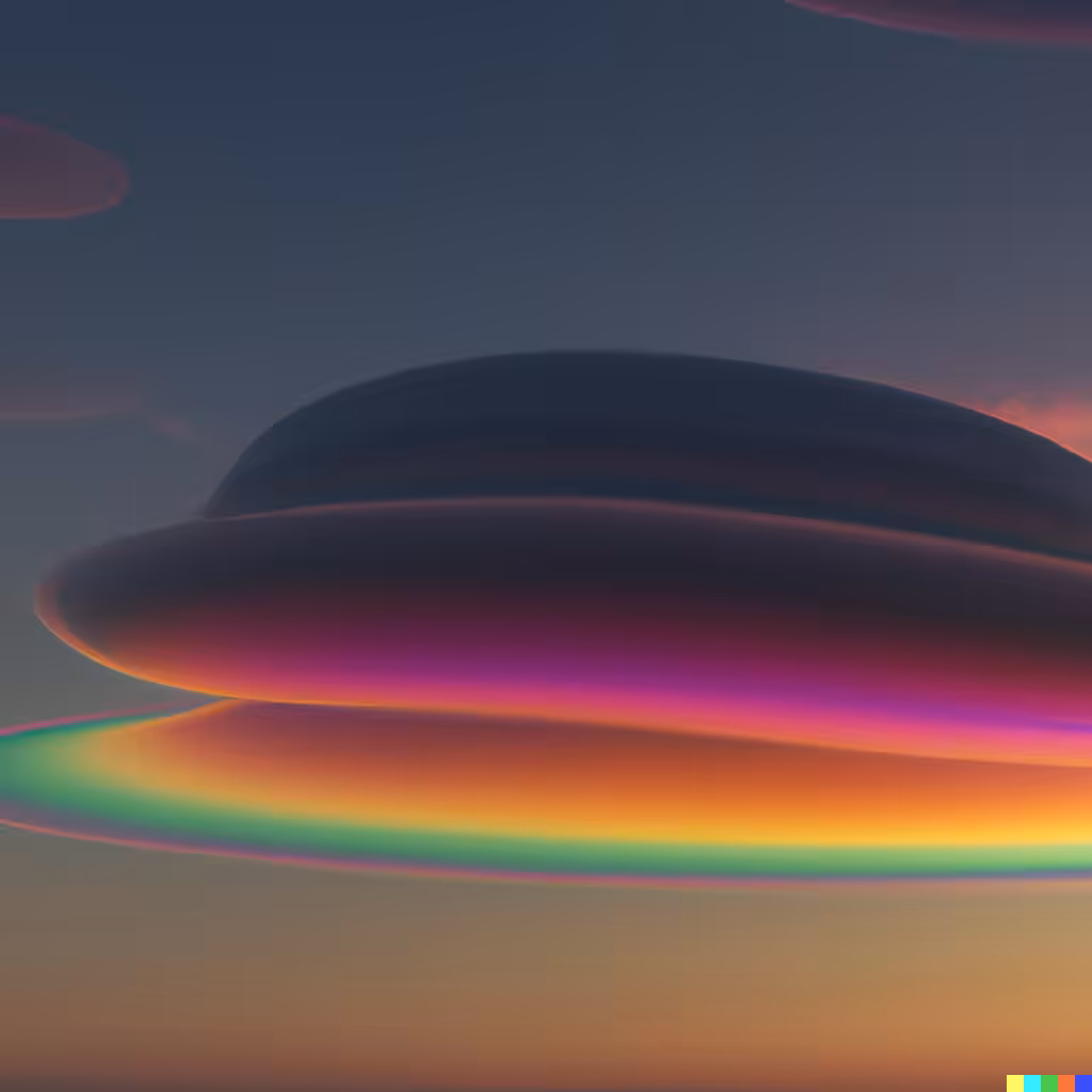 ☁️ 45 - a iridescent pileus scarf cloud