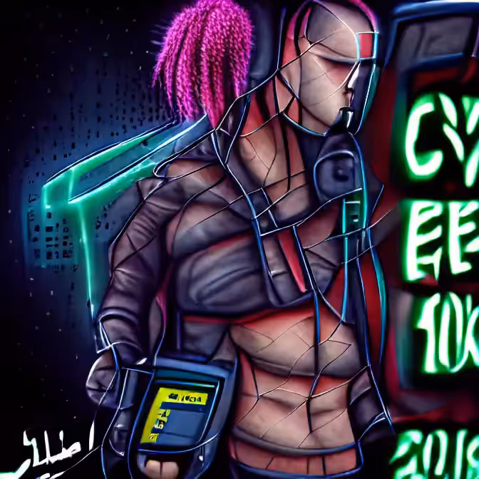 Cyberpunk Illustration 14