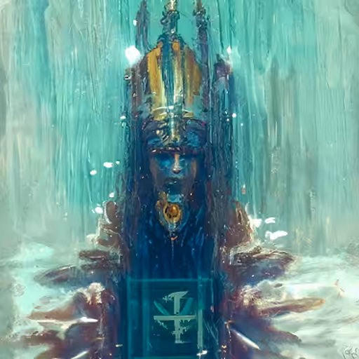 Water Tarot: The High Priestess #3