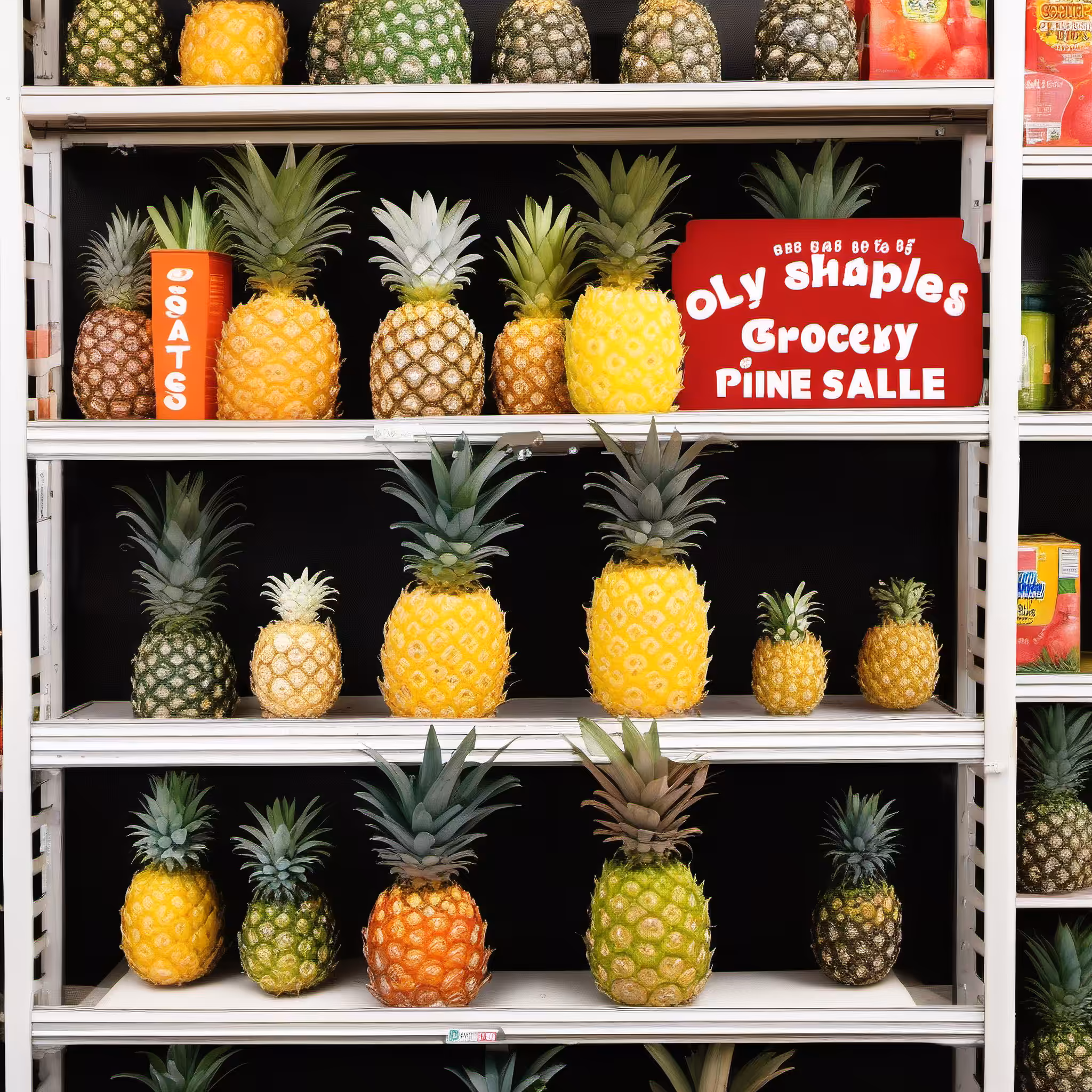 Oly shaples (pineapples for sale)