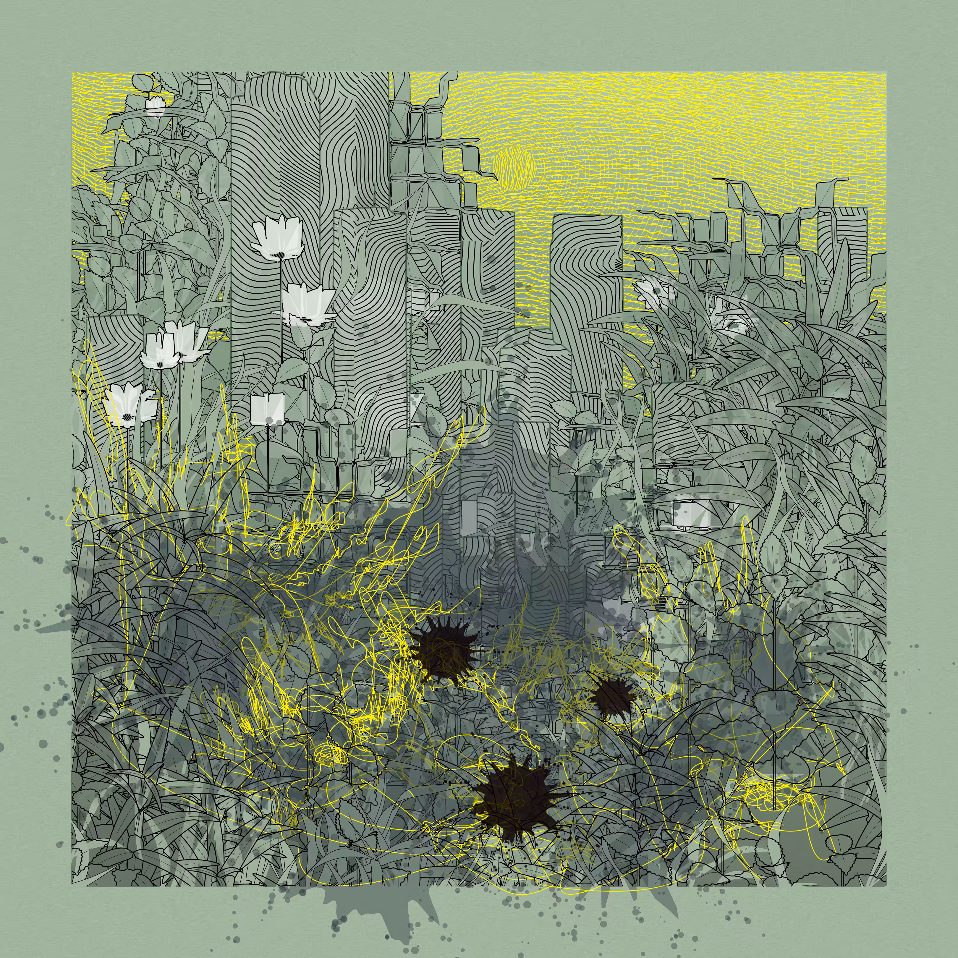 Landscape with Carbon Capture #3300