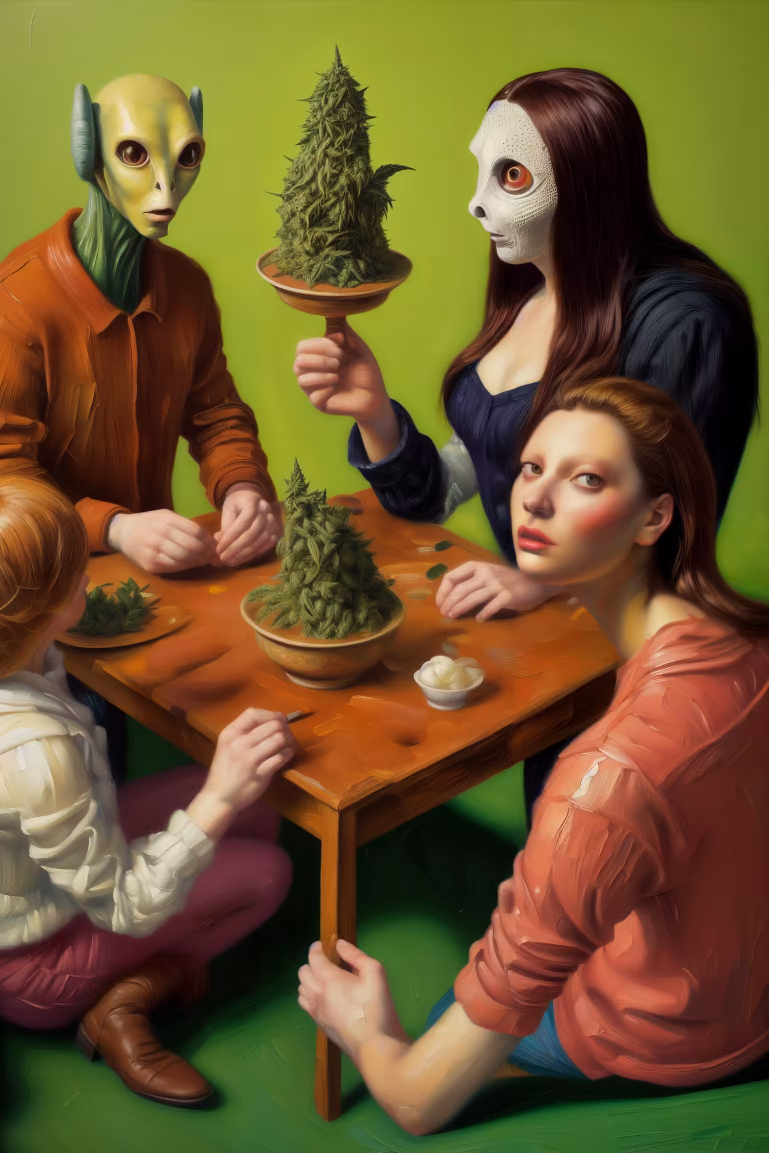Latent paintings: Reunion