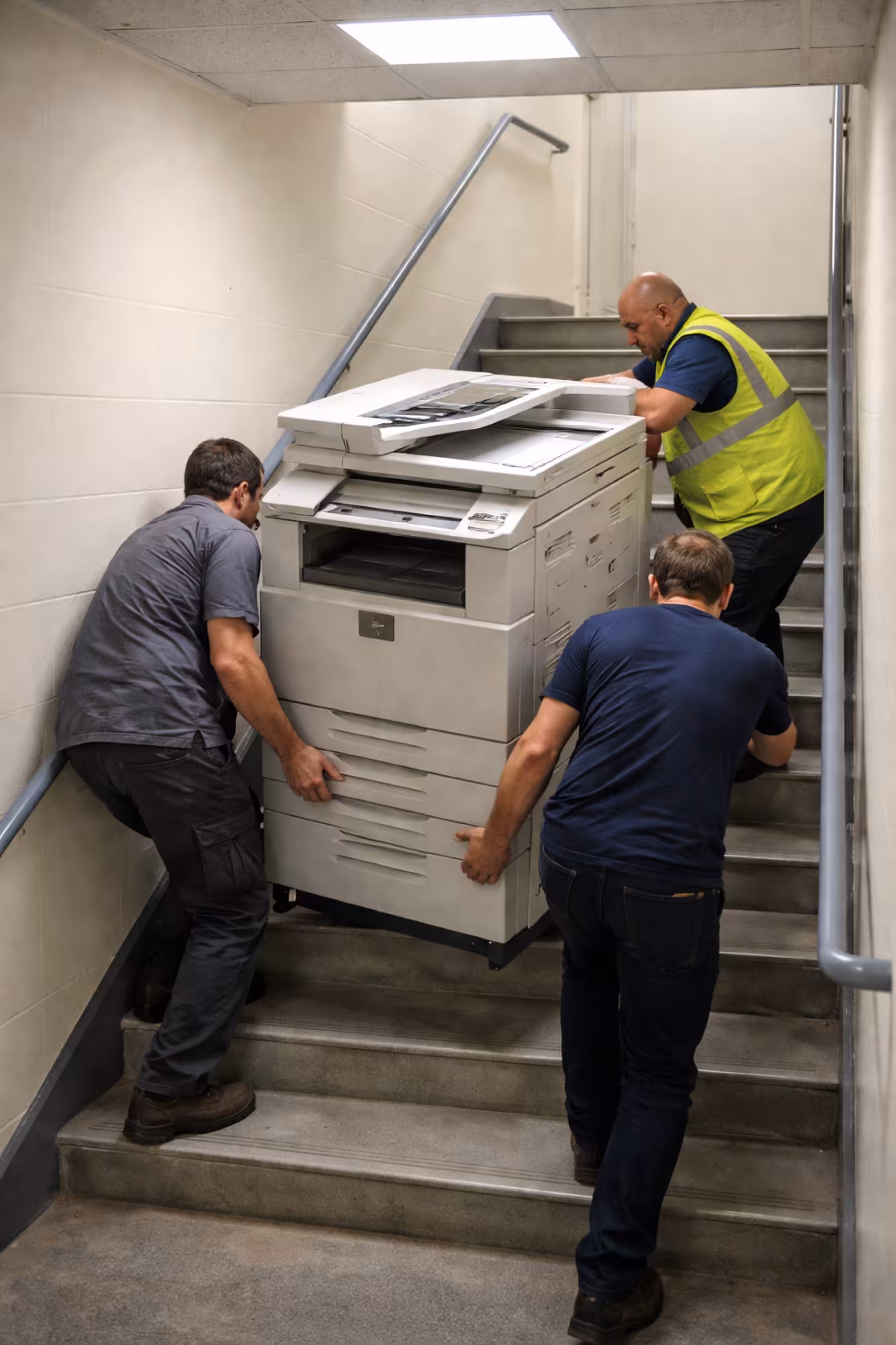 strategies of failure: Photocopier (Stairwell Relocation)